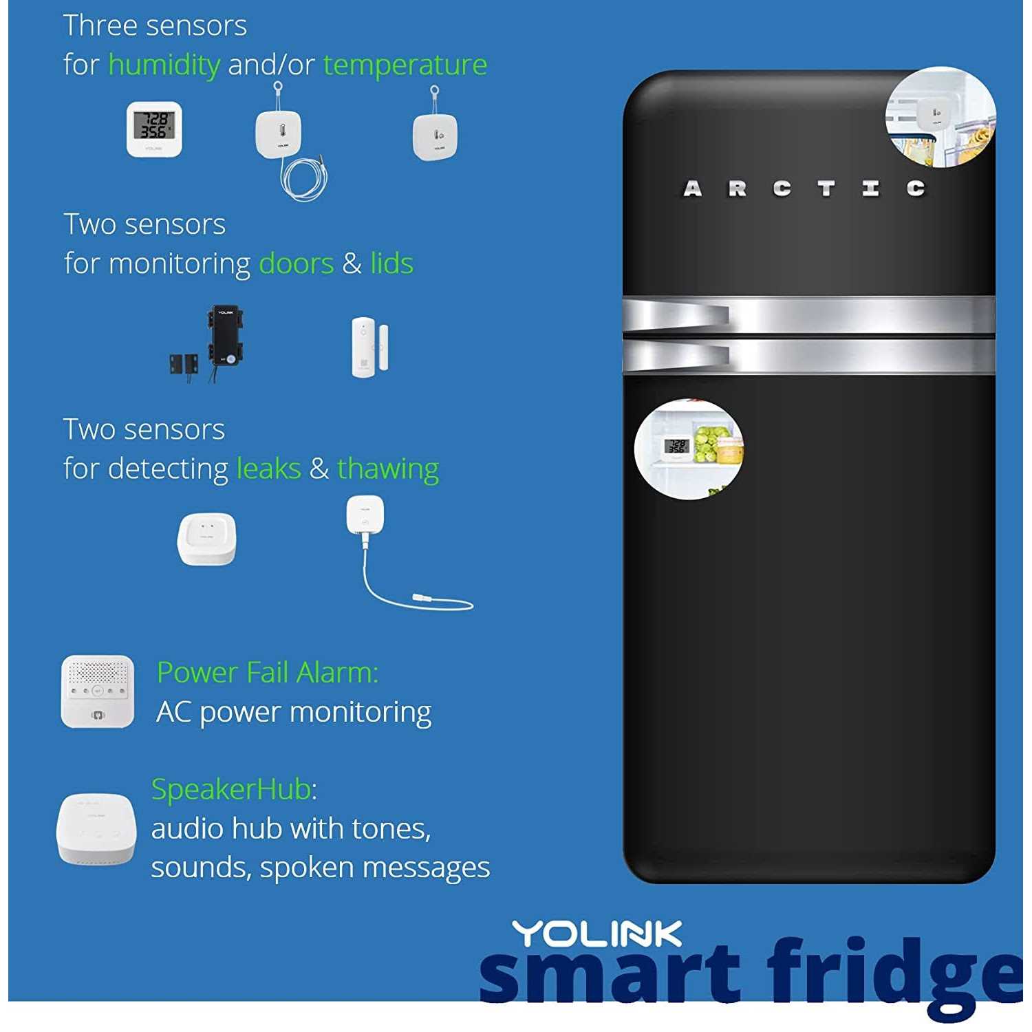 YoLink Smart Home Speaker Hub, Plays Tones/Alarms and Your Text-to-Speech Custom Messages - Inhomebuy