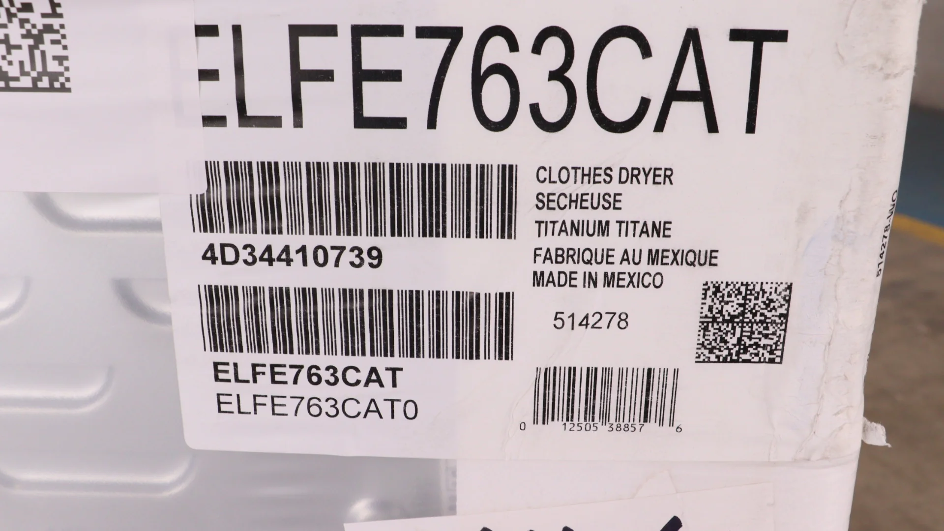 ELECTROLUX 6 SERIES 8.0 CU FT. ELECTRIC DRYER WITH STEAM CLEAN - ELFE763CAT - Inhomebuy