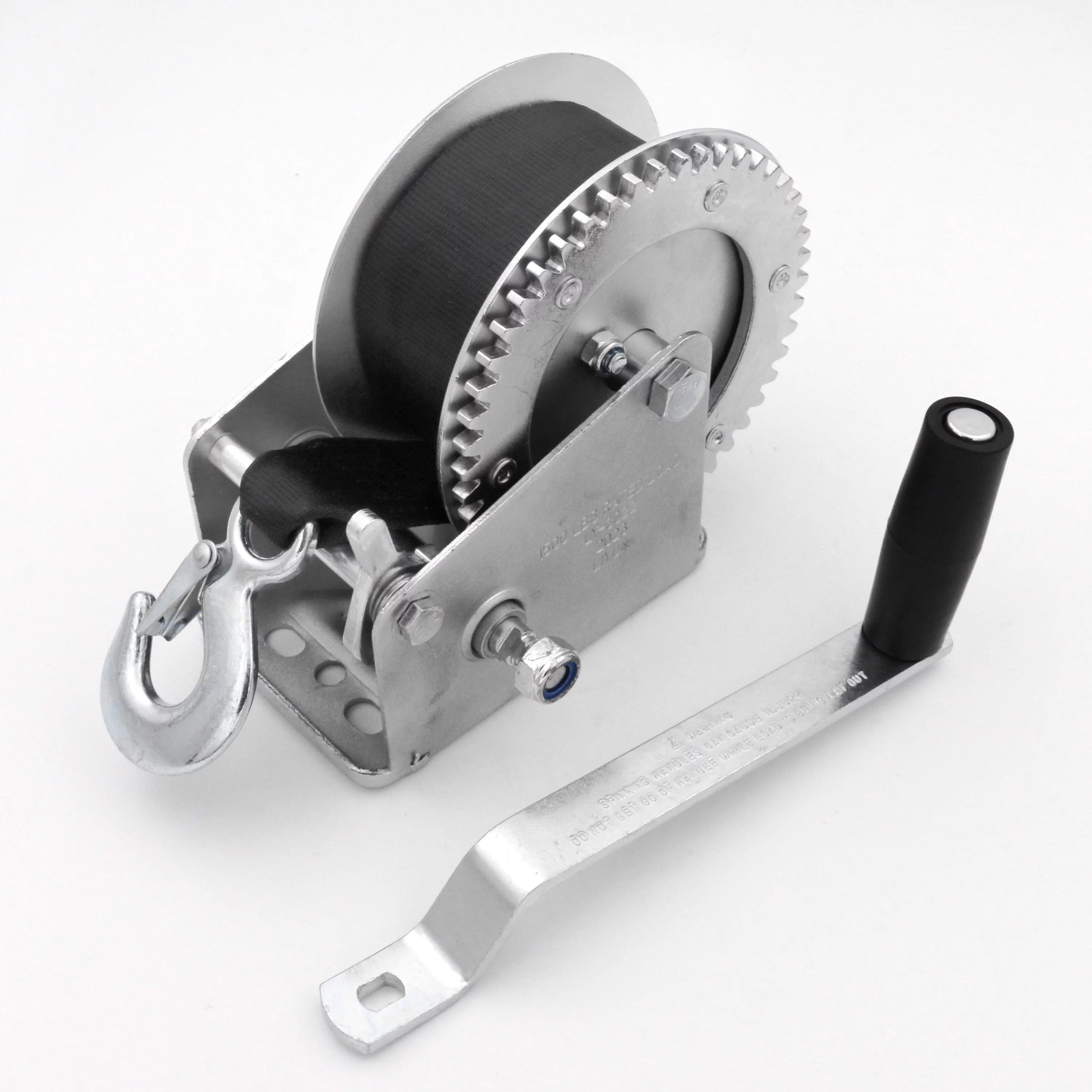 Hyper Tough Automotive Carbon Steel 1500 lbs Trailer Winch - Inhomebuy