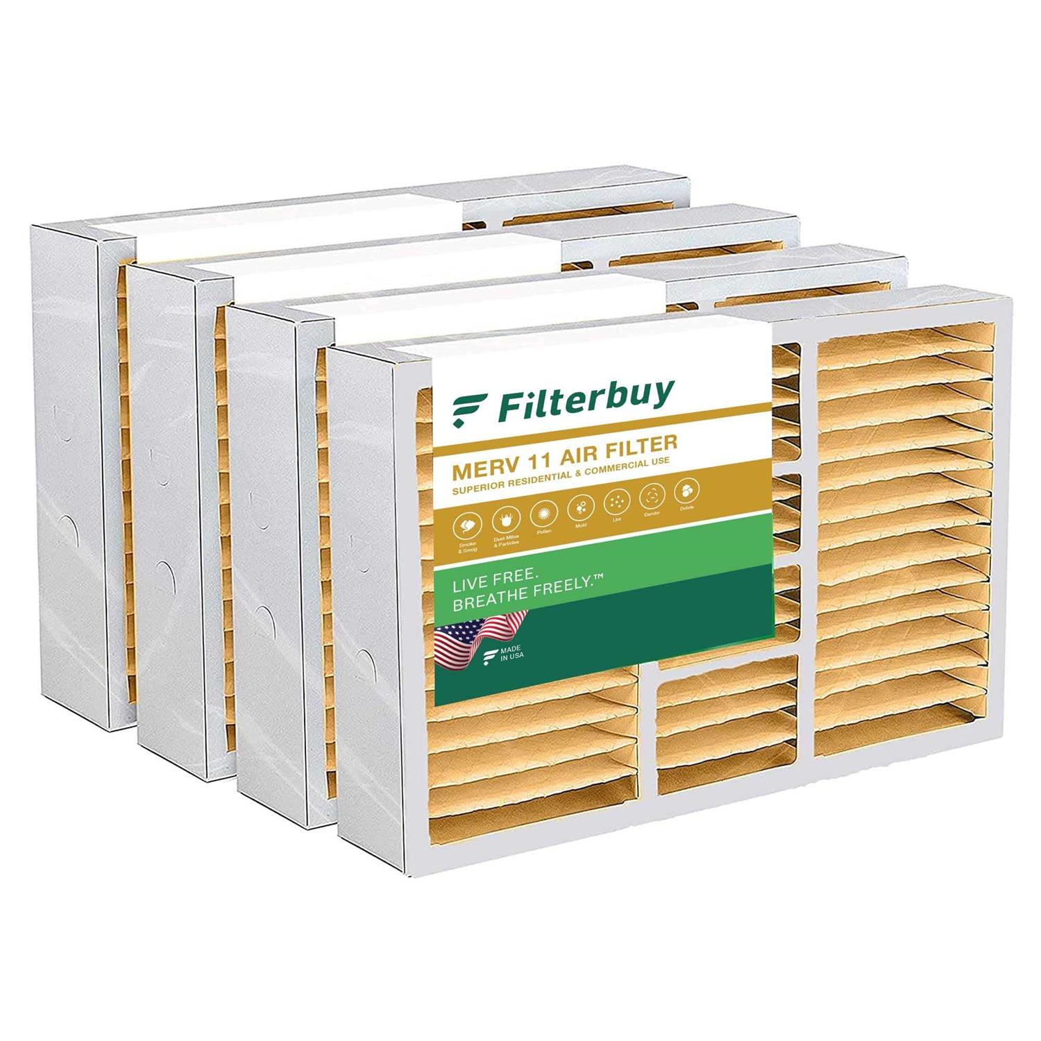 Filterbuy 20x25x4 Air Filter MERV 8 - Inhomebuy