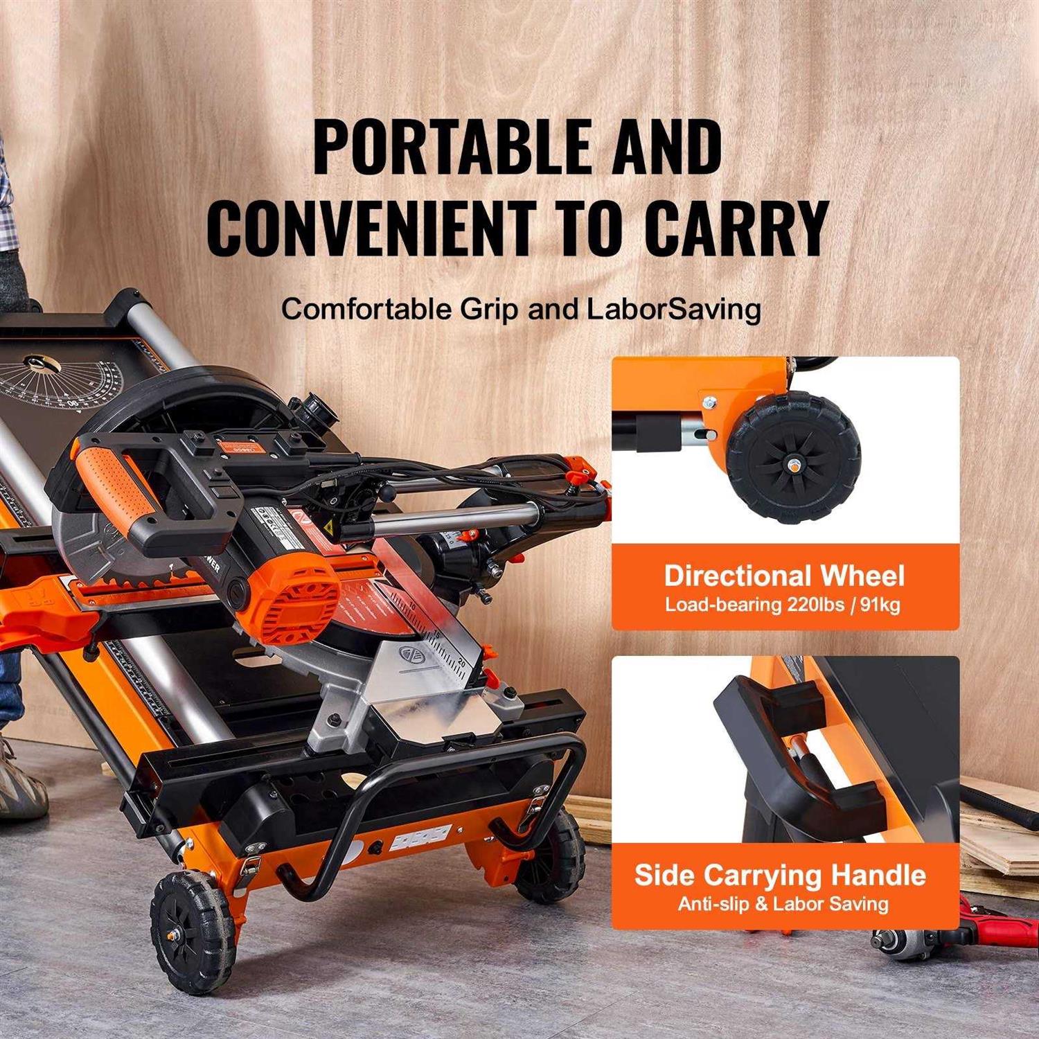 VEVOR Miter Saw Hood 5000-L Dust Solution For Miter Saws Chop Shop Dust Collection - Inhomebuy