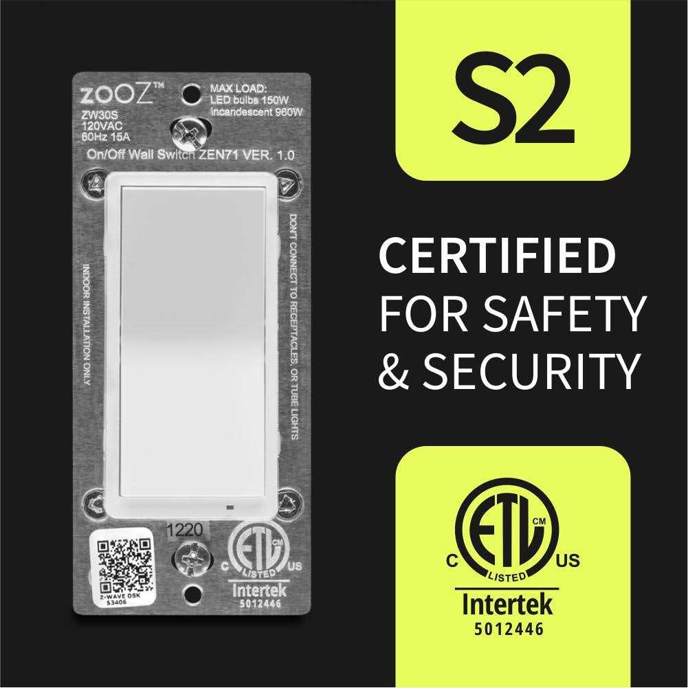 Zooz 700 Series Z-Wave Plus Mesh Network Scene Controller ZEN32 - Inhomebuy