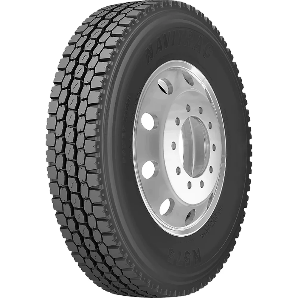 Power King Navitrac N575 225/70R19.5 Load G 14 Ply Drive Commercial Tire - Inhomebuy
