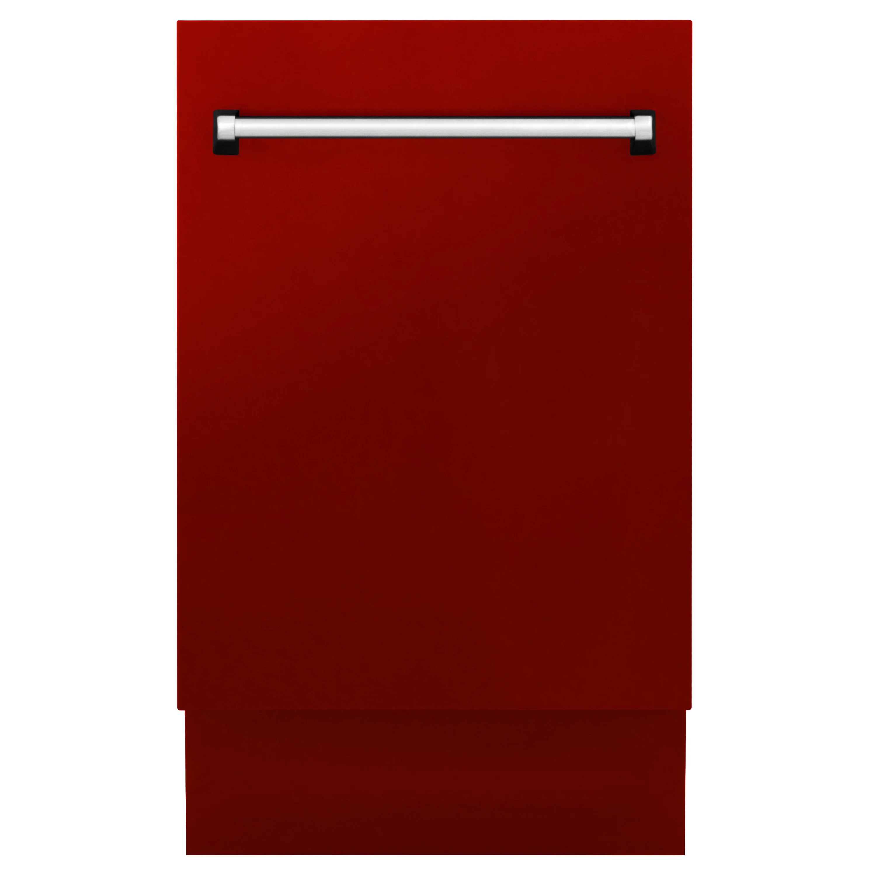ZLINE 18 in. Top Control Tall Dishwasher in Red Gloss with 3rd Rack, DWV-RG-18 - Inhomebuy