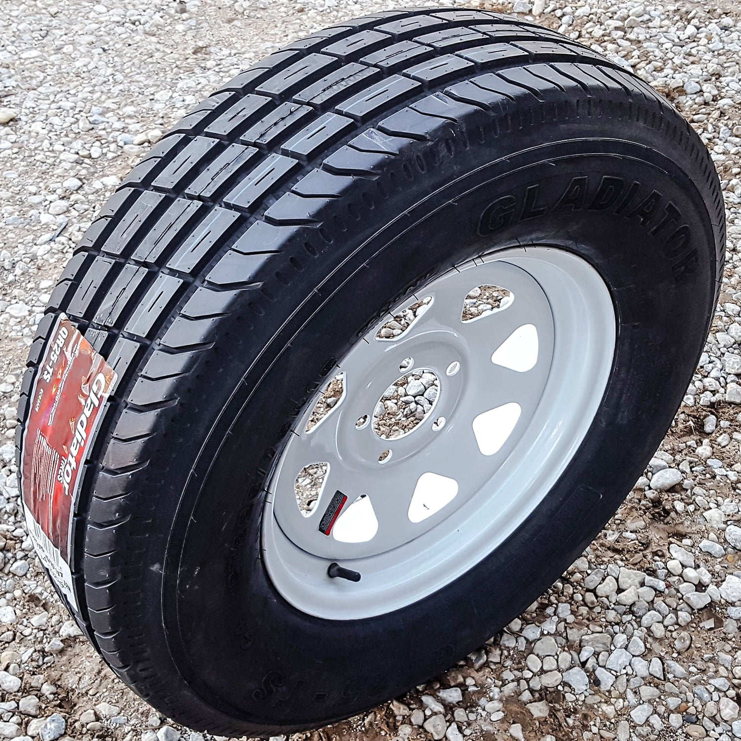 Gladiator QR25-TS ST 215/75R14 102/98N C 6 Ply Trailer Tire - Inhomebuy