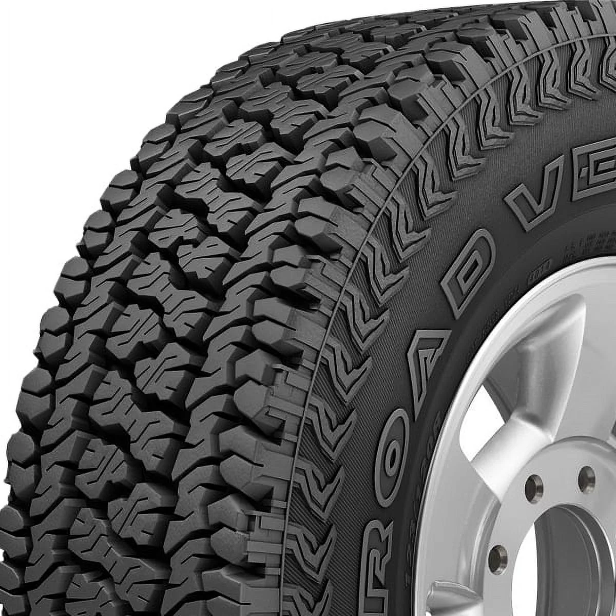 Kumho Road Venture AT51 235/85R16 120 R Tire - Inhomebuy
