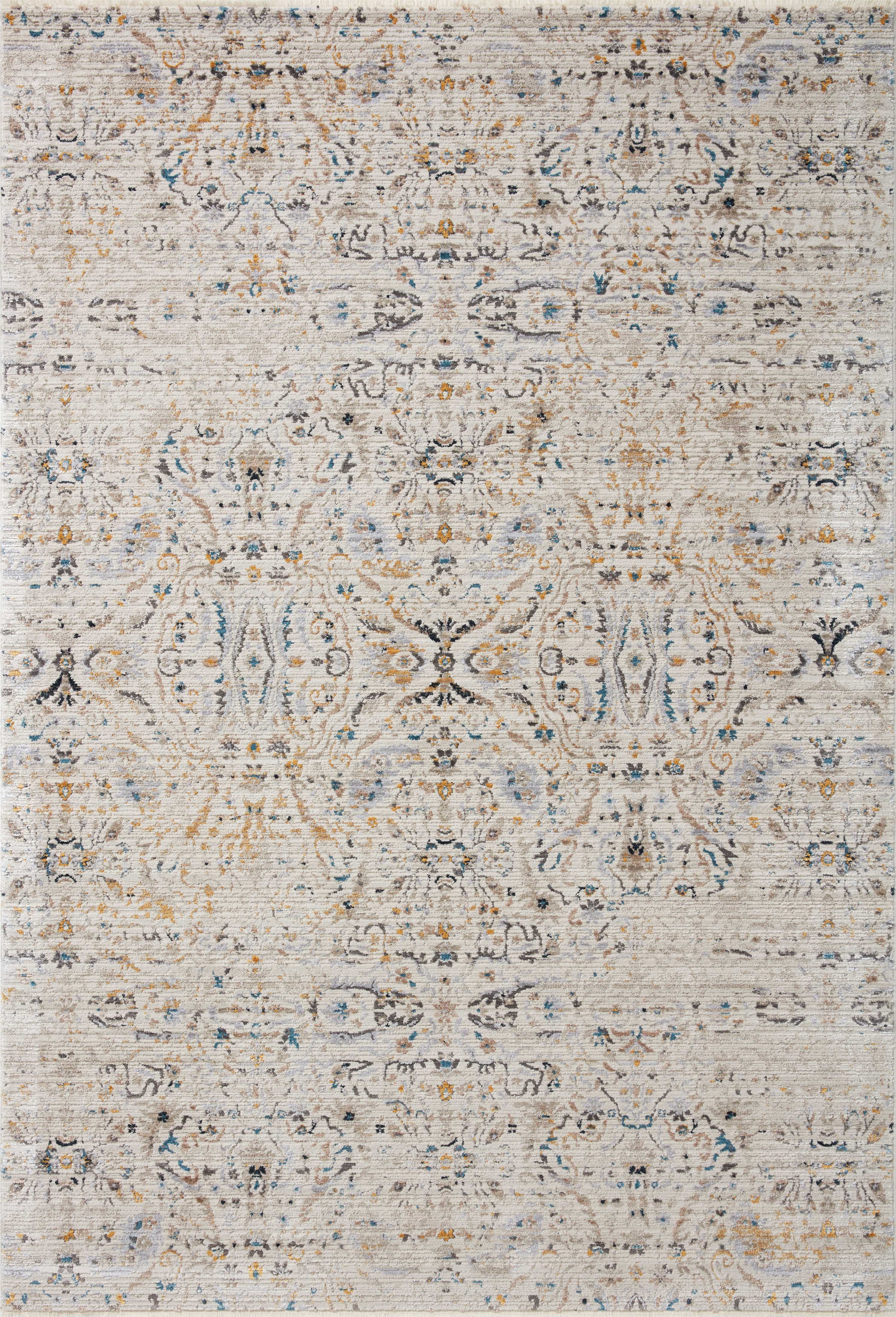 Loloi Rugs Leigh Collection Rug in Ivory, Straw - 9'6