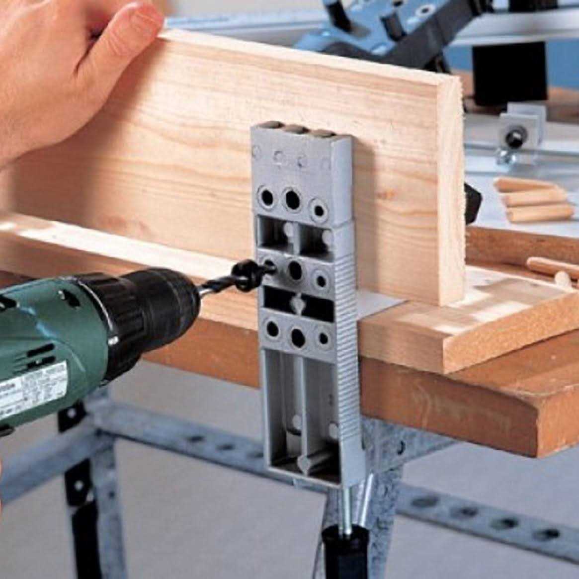 Wolfcraft 2914405 Fluted Hardwood Dowel Pin 3/8 in. Dia. x 1-1/2 in. L - Inhomebuy