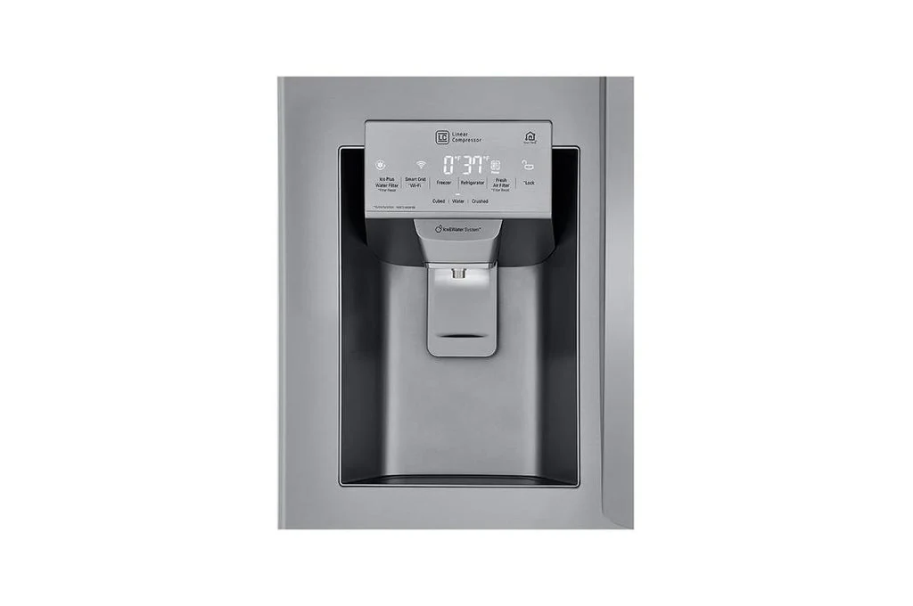 LG 33 IN. 25 CU. FT. SMUDGE-RESISTANT STAINLESS-STEEL FRENCH DOOR REFRIGERATOR WITH SMARTHINQ WI-FI - Inhomebuy