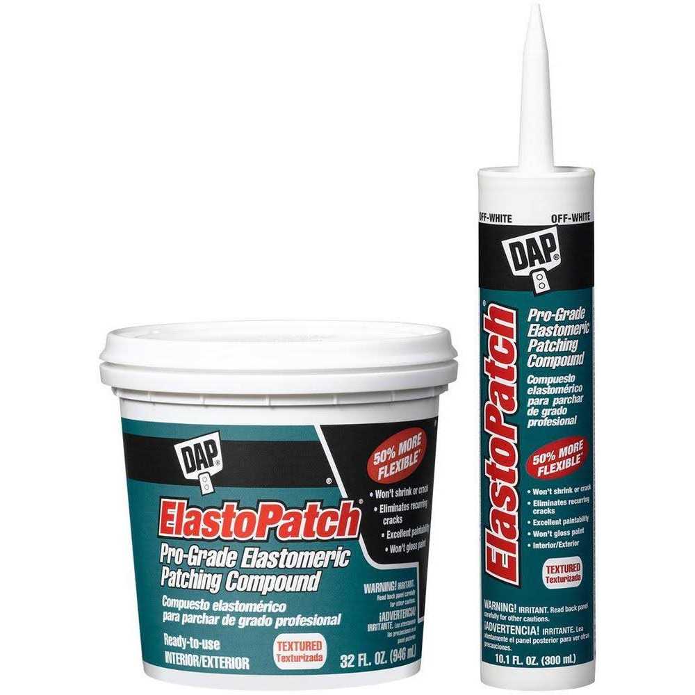 Dap ElastoPatch Elastomeric Patching Compound White - Inhomebuy
