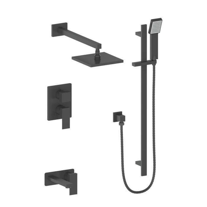ZLINE Bliss Shower System in Electric Matte Black, BLS-SHS-MB - Inhomebuy