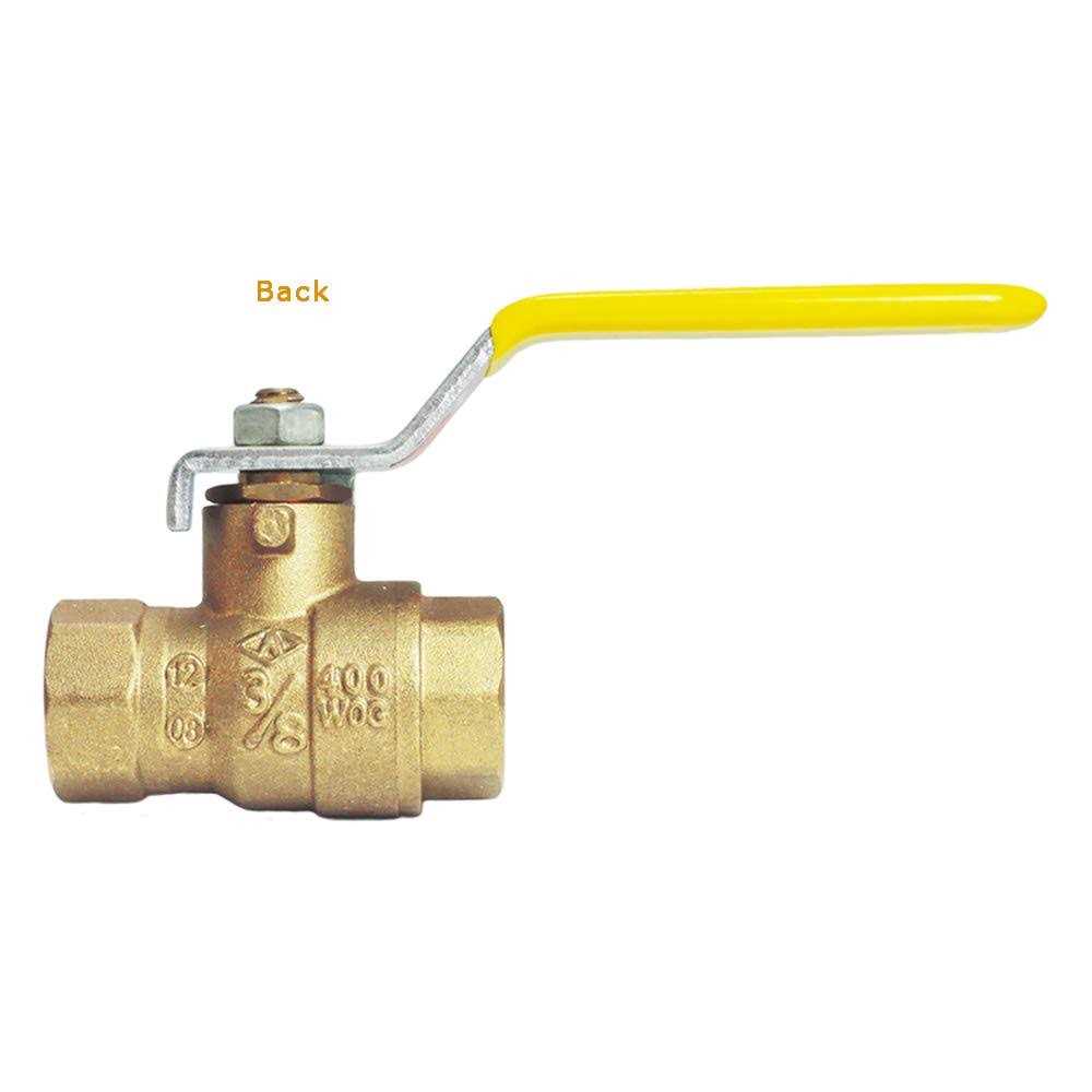 NIGO Industrial Co. 180SS Series 3-Way Forged Brass Ball Valve - Inhomebuy