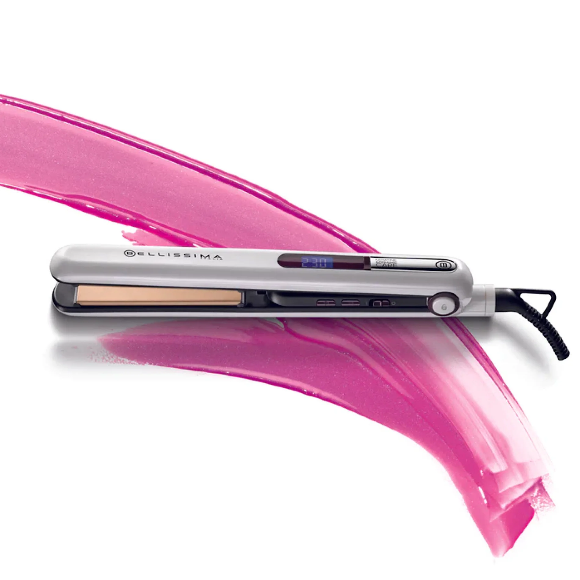 Straightener Keratine & Ceramic Care, LCD, 230°C - Inhomebuy