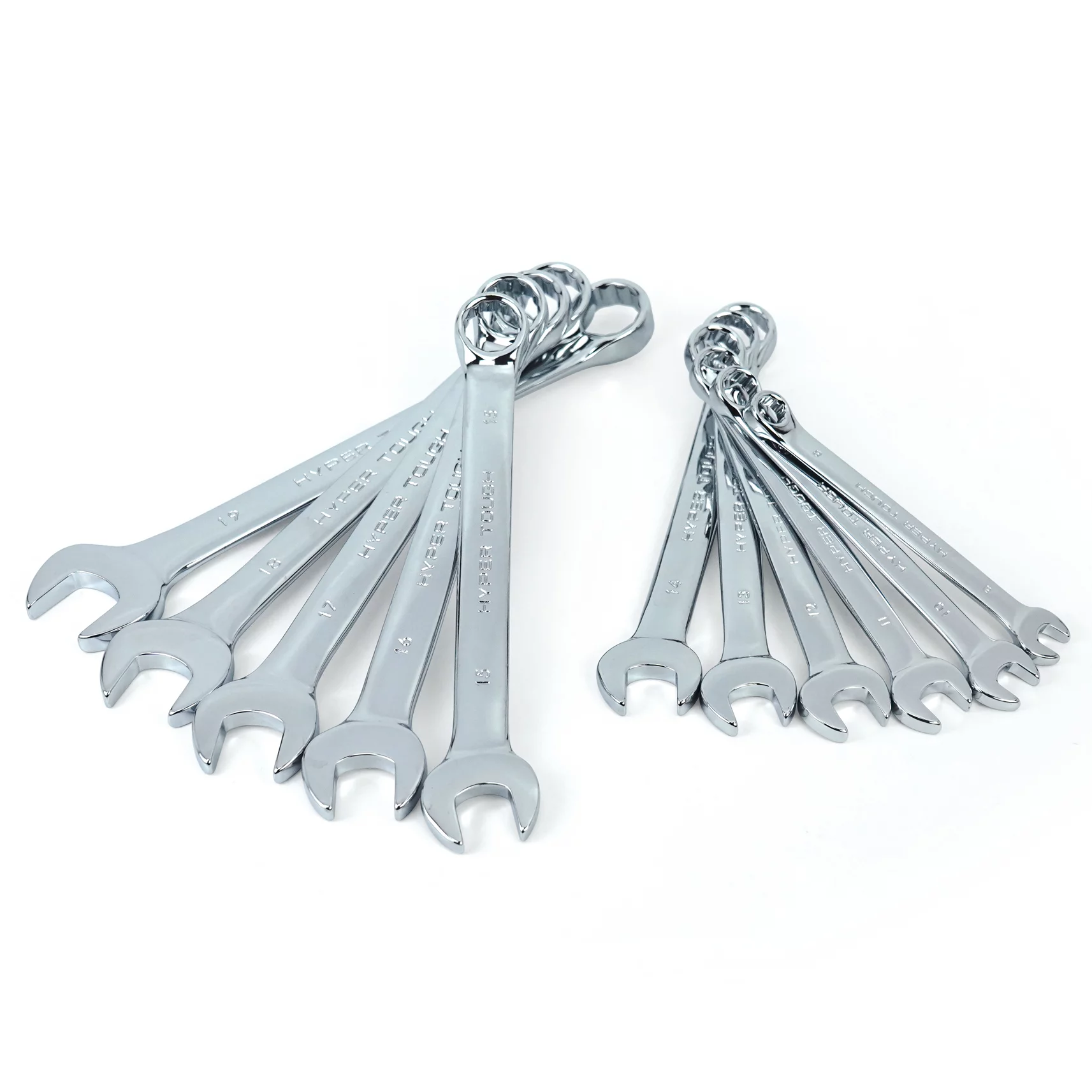 Hyper Tough 22 Pc Combination Wrench Set - Inhomebuy