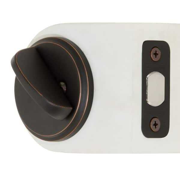 Schlage One-Sided Deadbolt with Exterior Plate - Inhomebuy