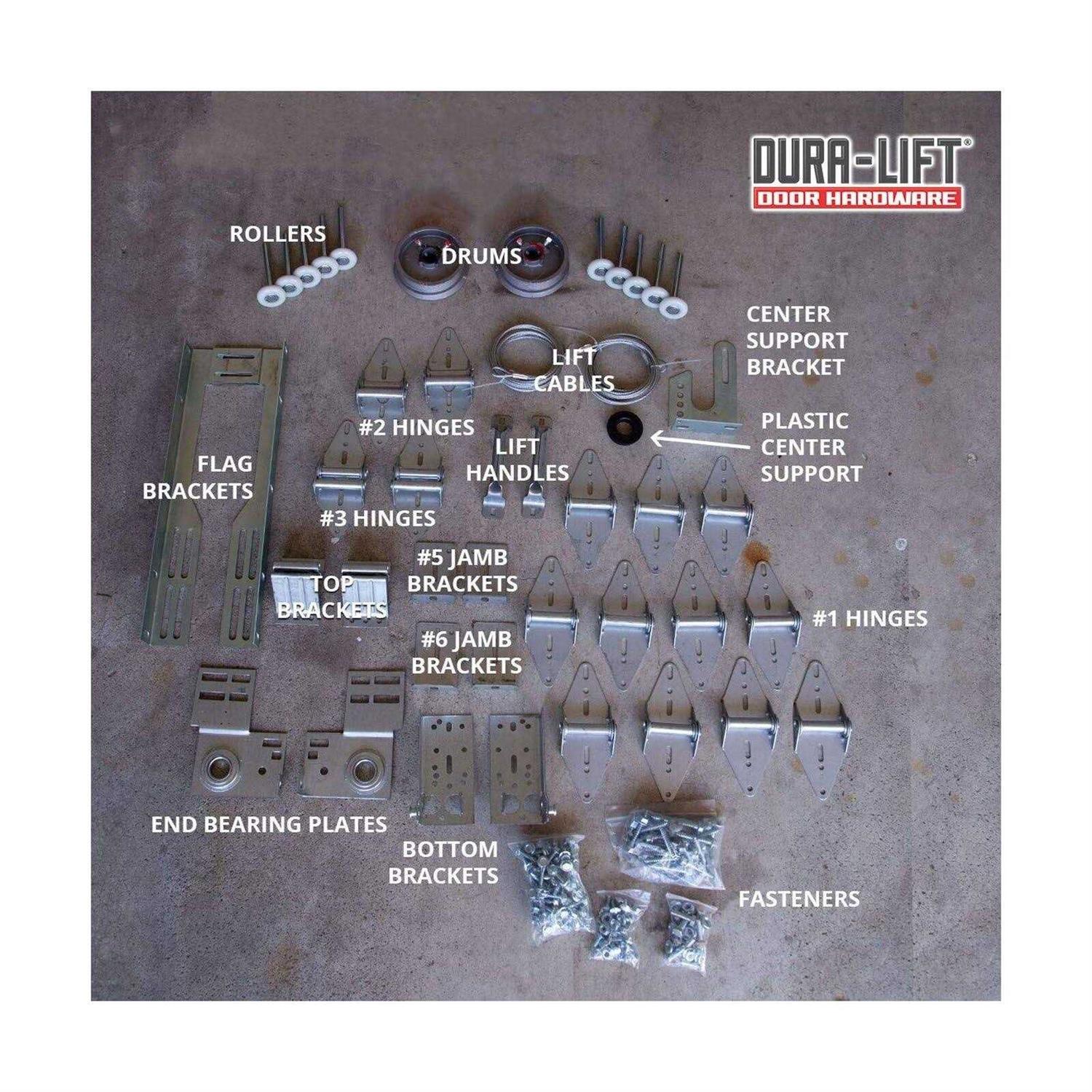 DURA-LIFT Garage Door Foam Bottom Weather Seal for 16′ Wide Doors DLSF17 - Inhomebuy