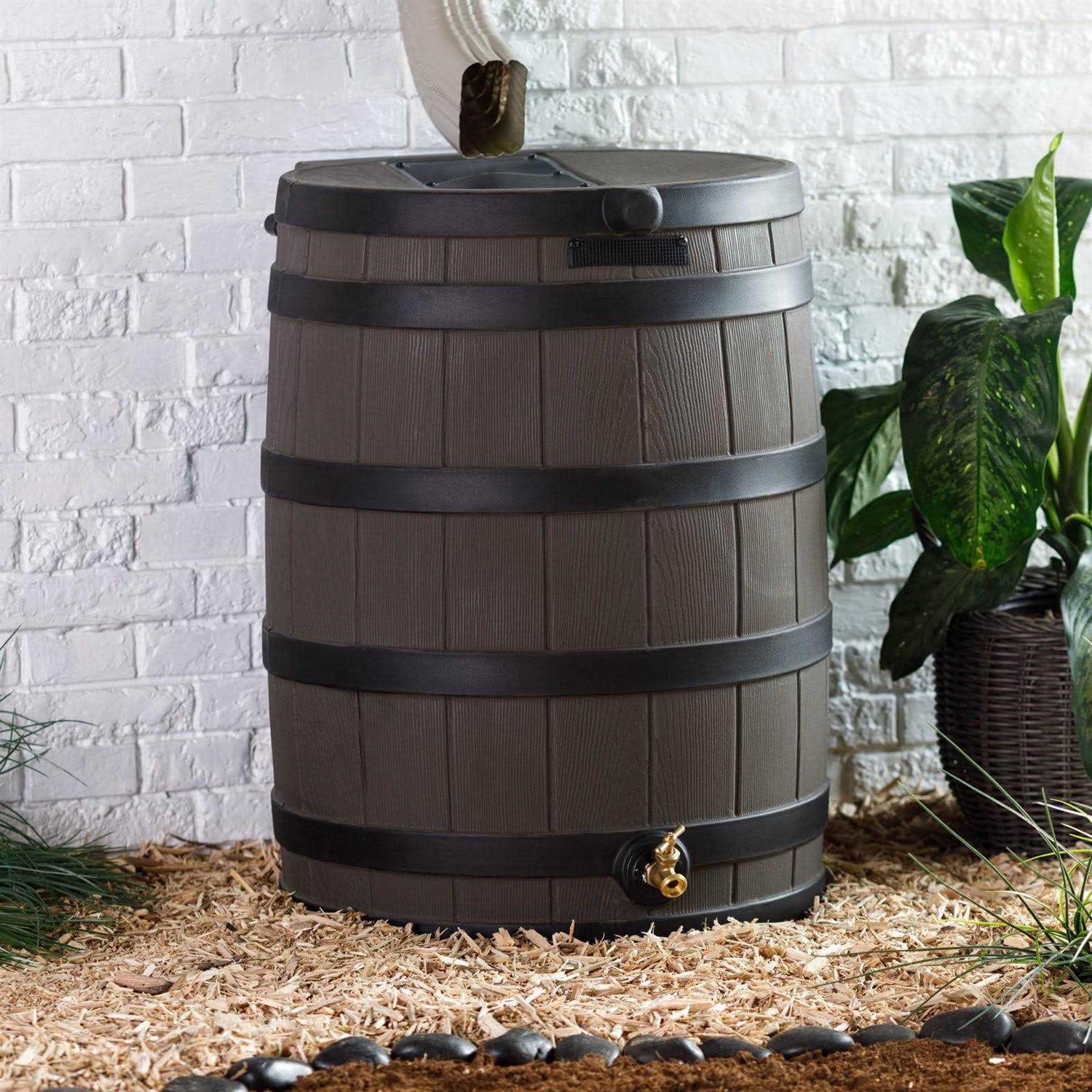 Good Ideas Rain Wizard 50 Gallon Rain Barrel - Inhomebuy