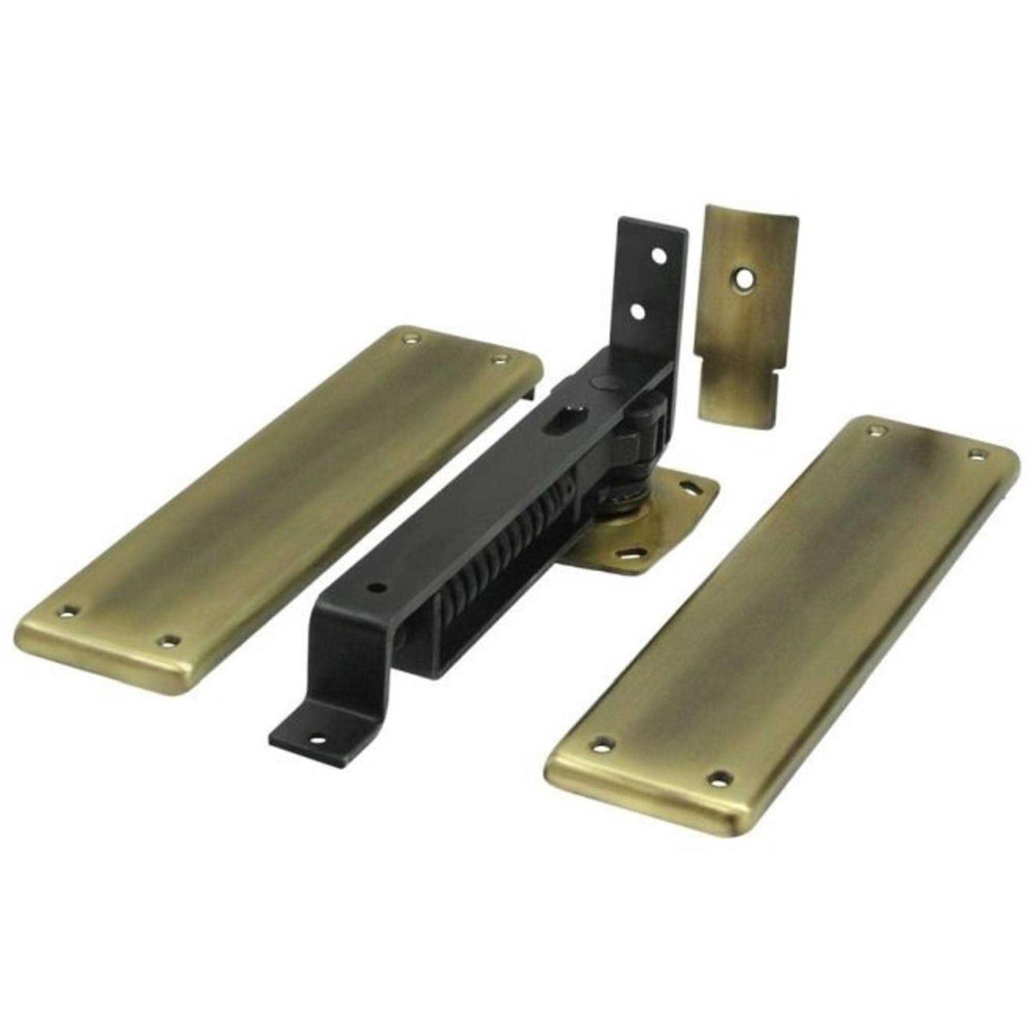 Deltana DASH95 Spring Hinge Double Action Brass - Inhomebuy
