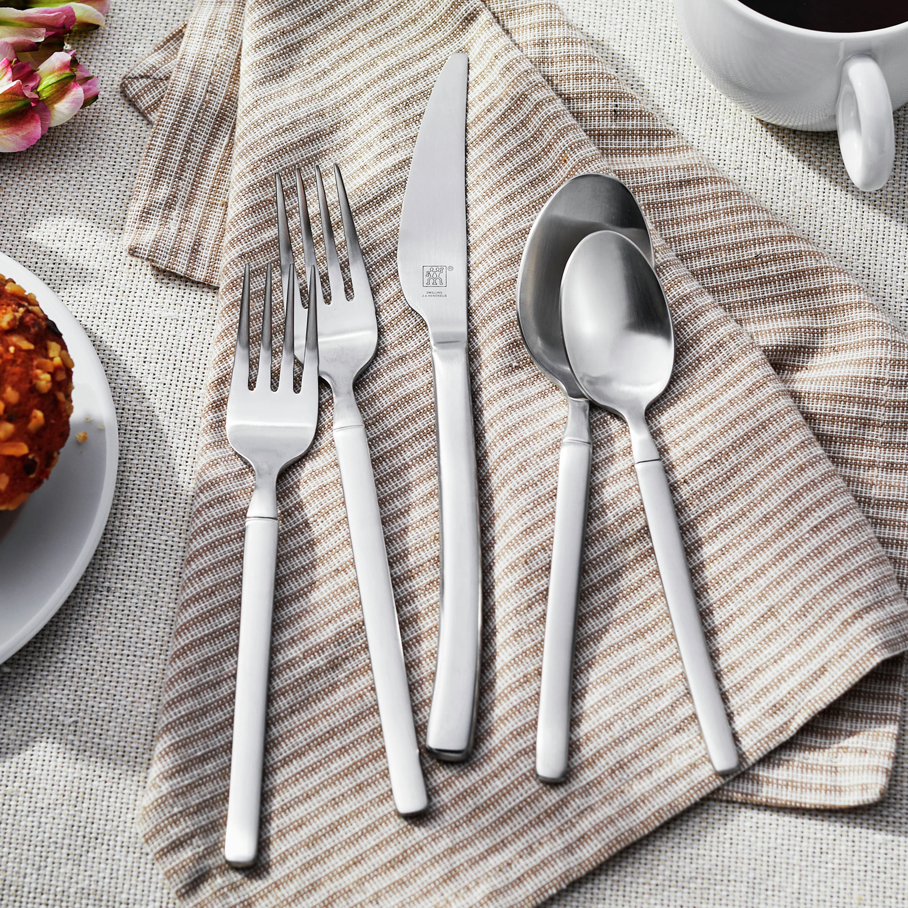 ZWILLING 20pc Opus Stainless Steel Flatware Set - Inhomebuy