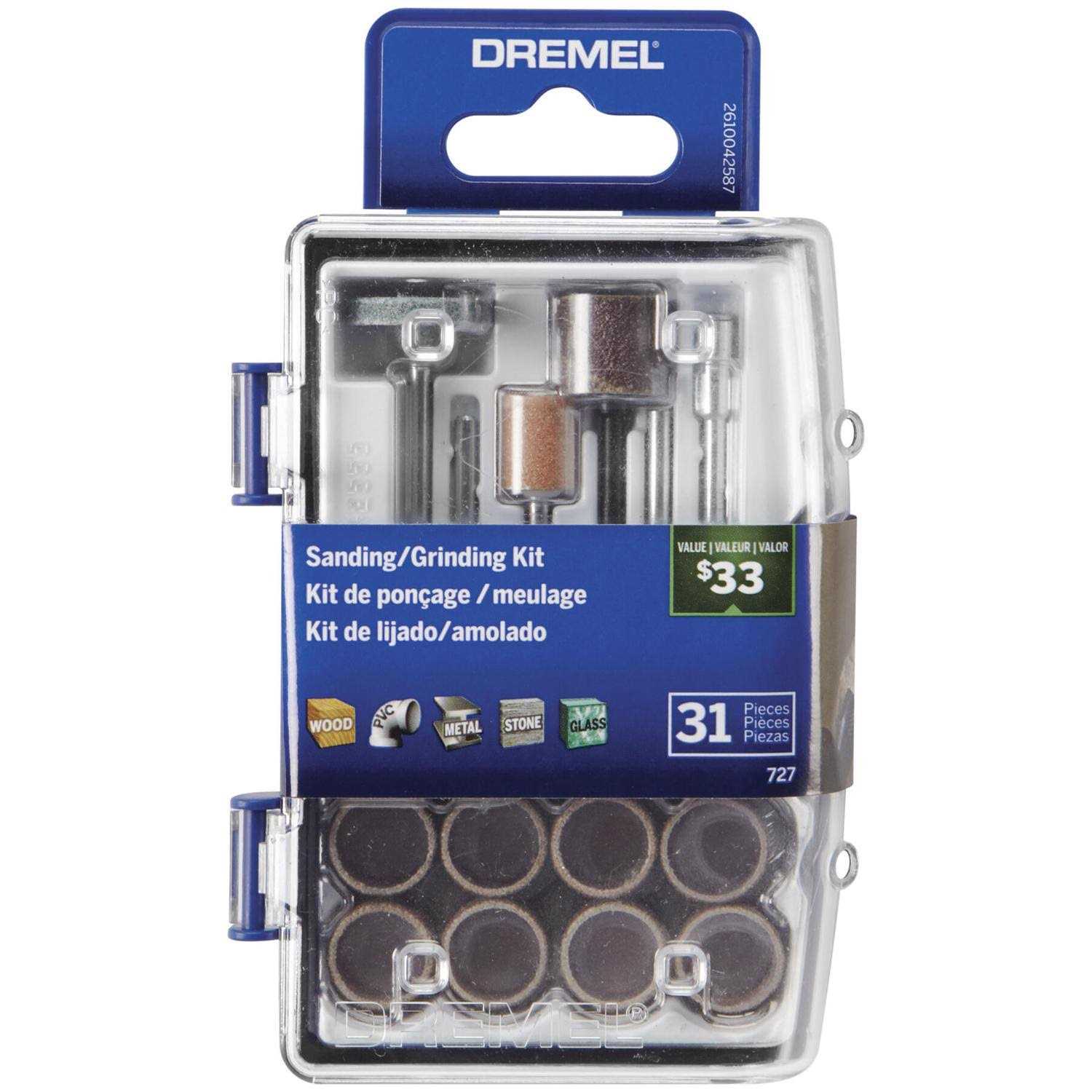 Dremel Sanding & Grinding Rotary Accessory Micro Kit - Inhomebuy