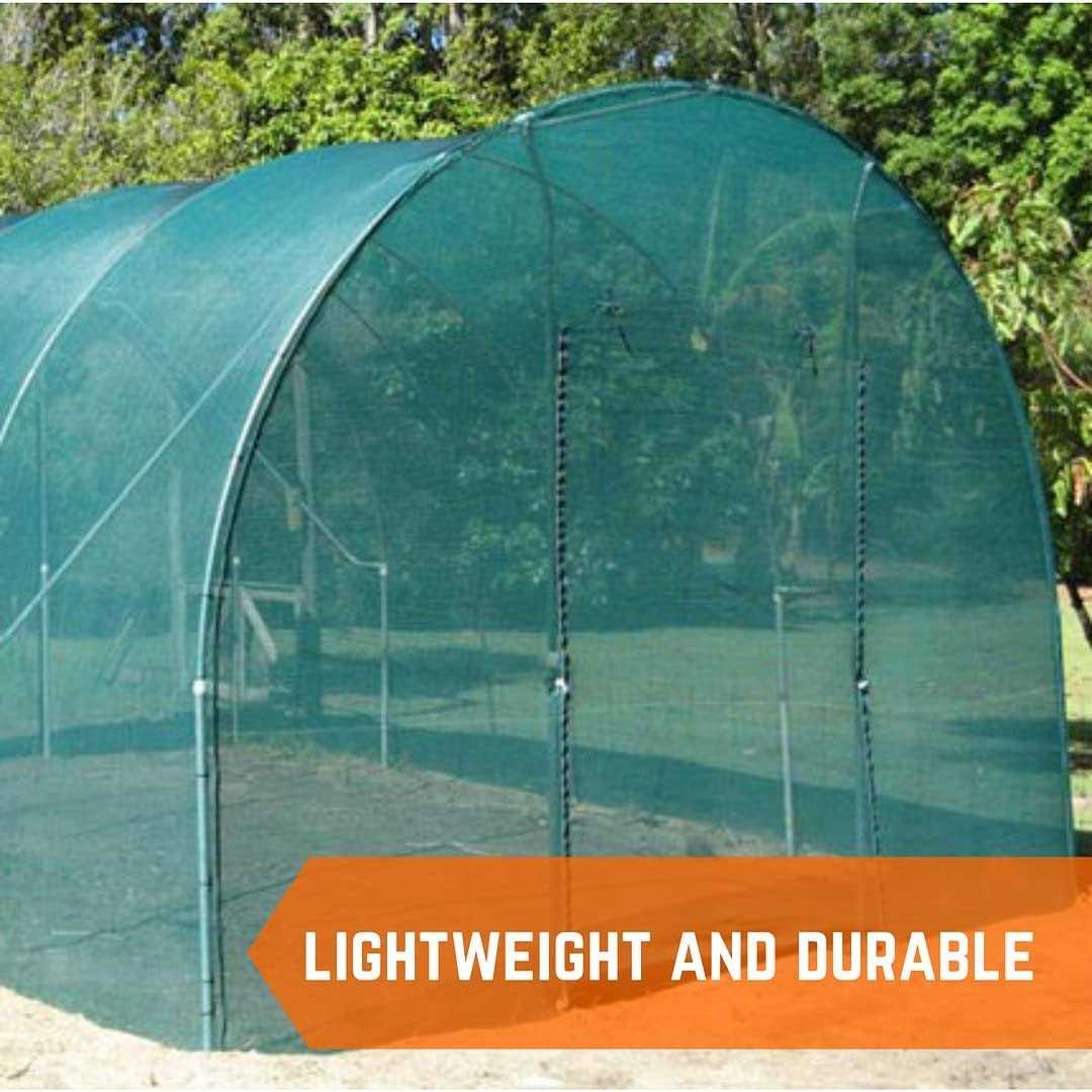 Farm Plastic Supply Green Cloth 70% Mesh Fabric for Fence Privacy Screen Garden - Inhomebuy