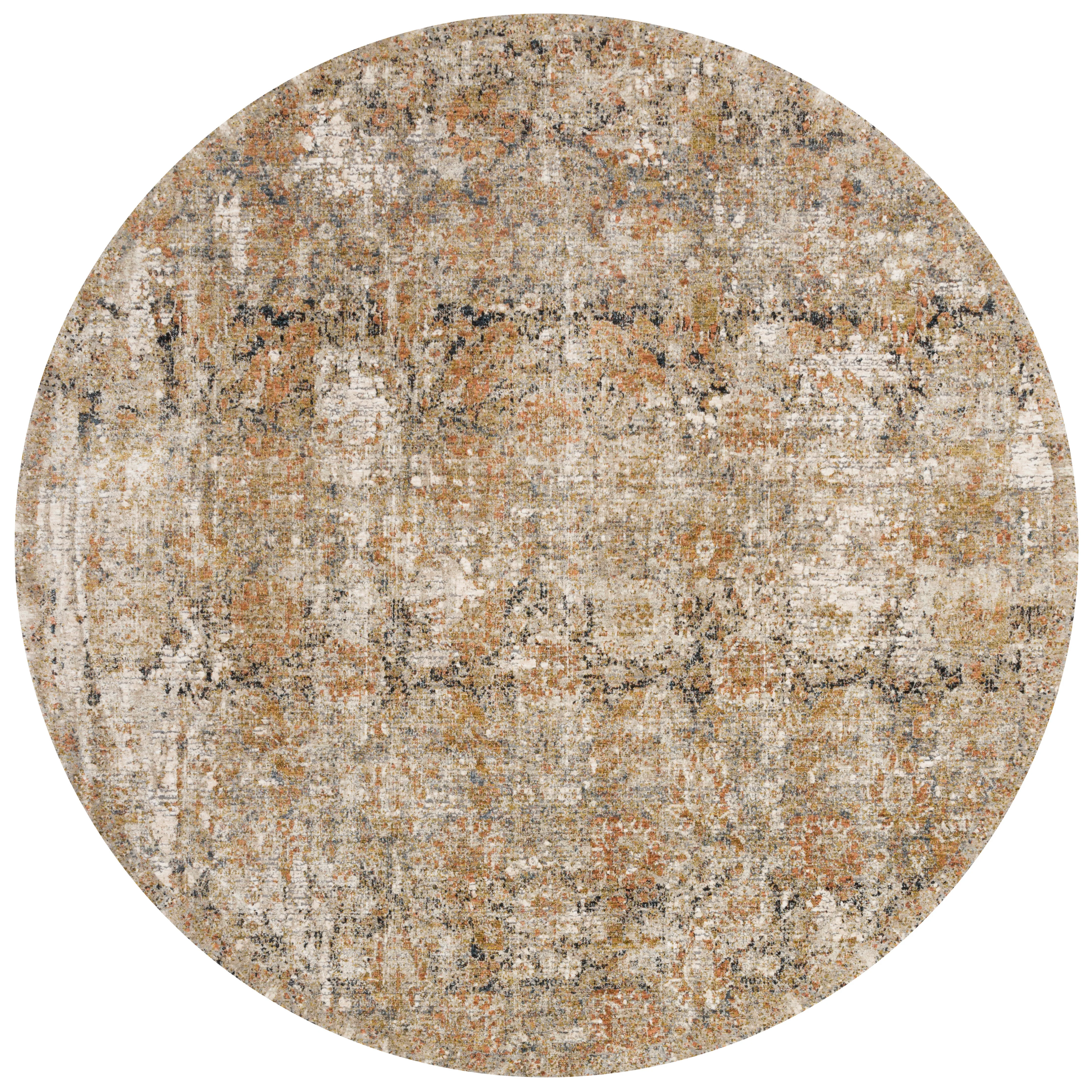 Loloi Rugs Theia Collection Rug in Taupe, Gold - 7'10