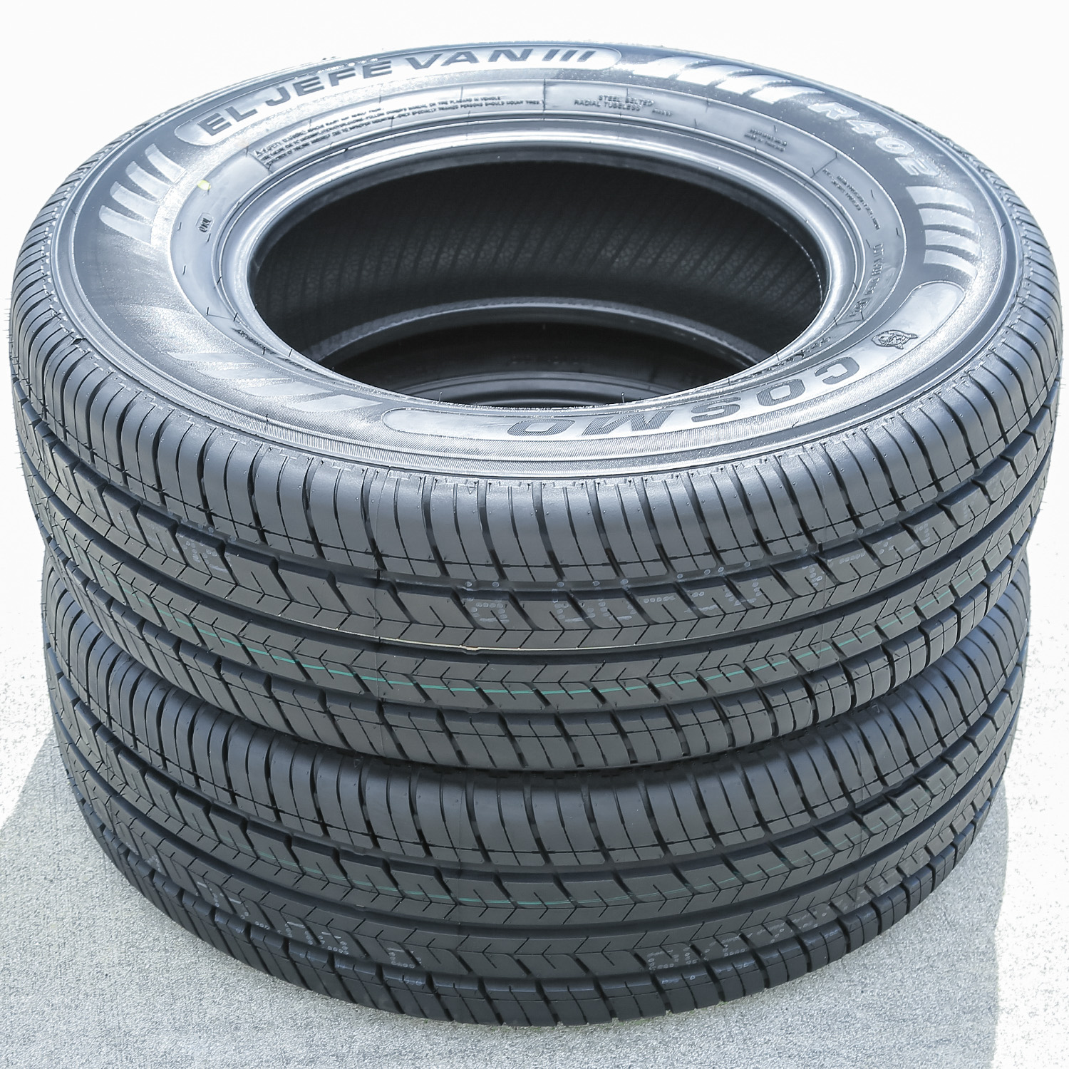 Tire Cosmo El Jefe VAN III 235/65R16 Load E 10 Ply Van Commercial - Inhomebuy