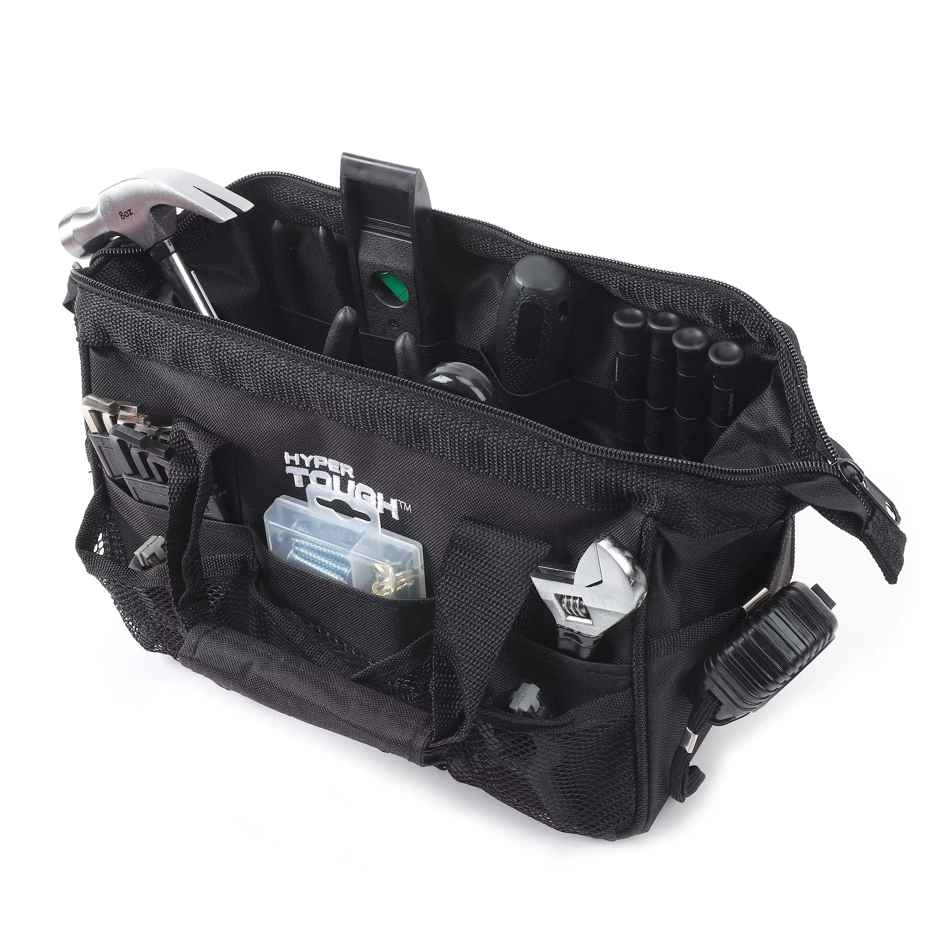 Hyper Tough 89-Piece Household Tool Set,Black - Inhomebuy