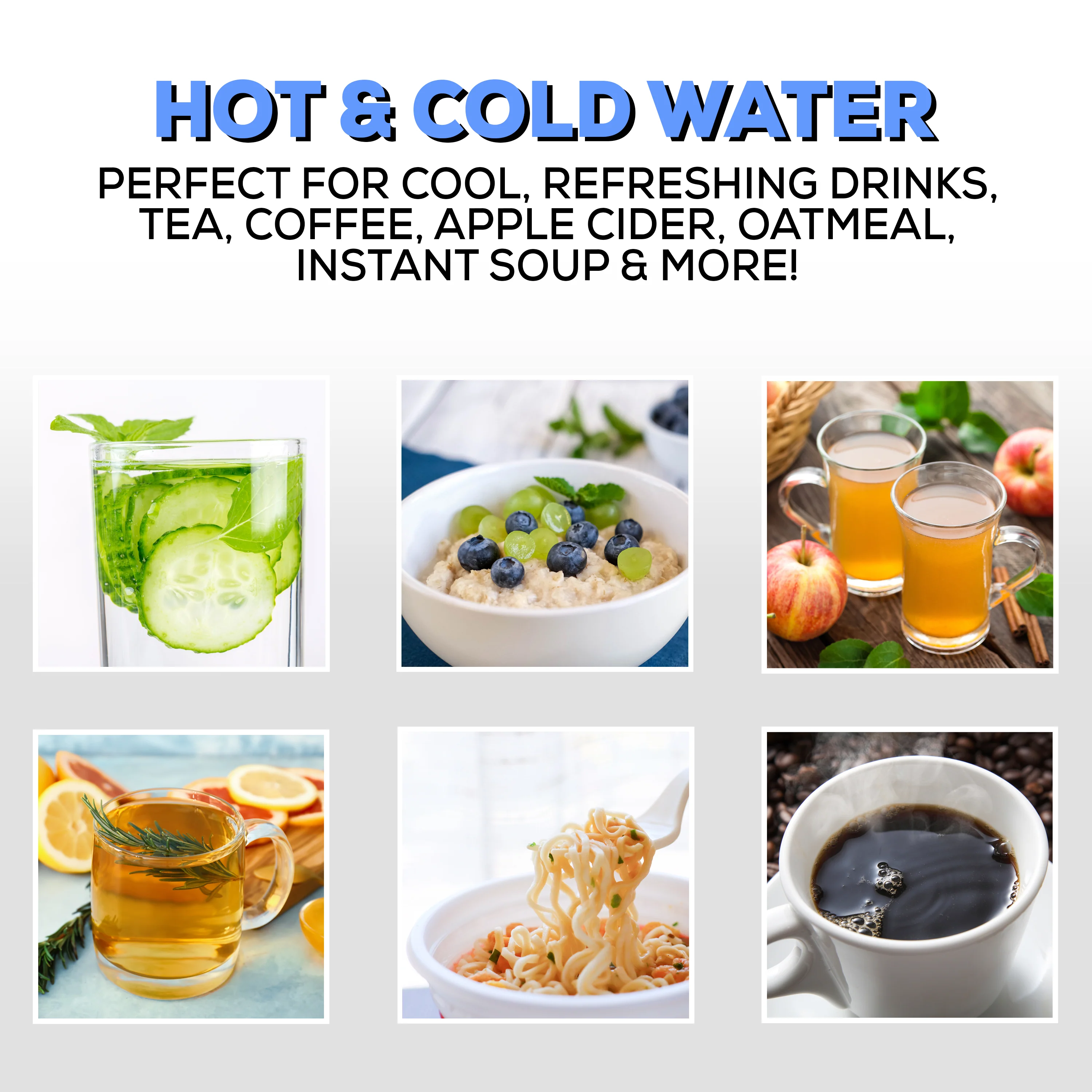 Igloo Retro Hot, Cold & Room Temperature Bottom-Load Water Dispenser - Inhomebuy