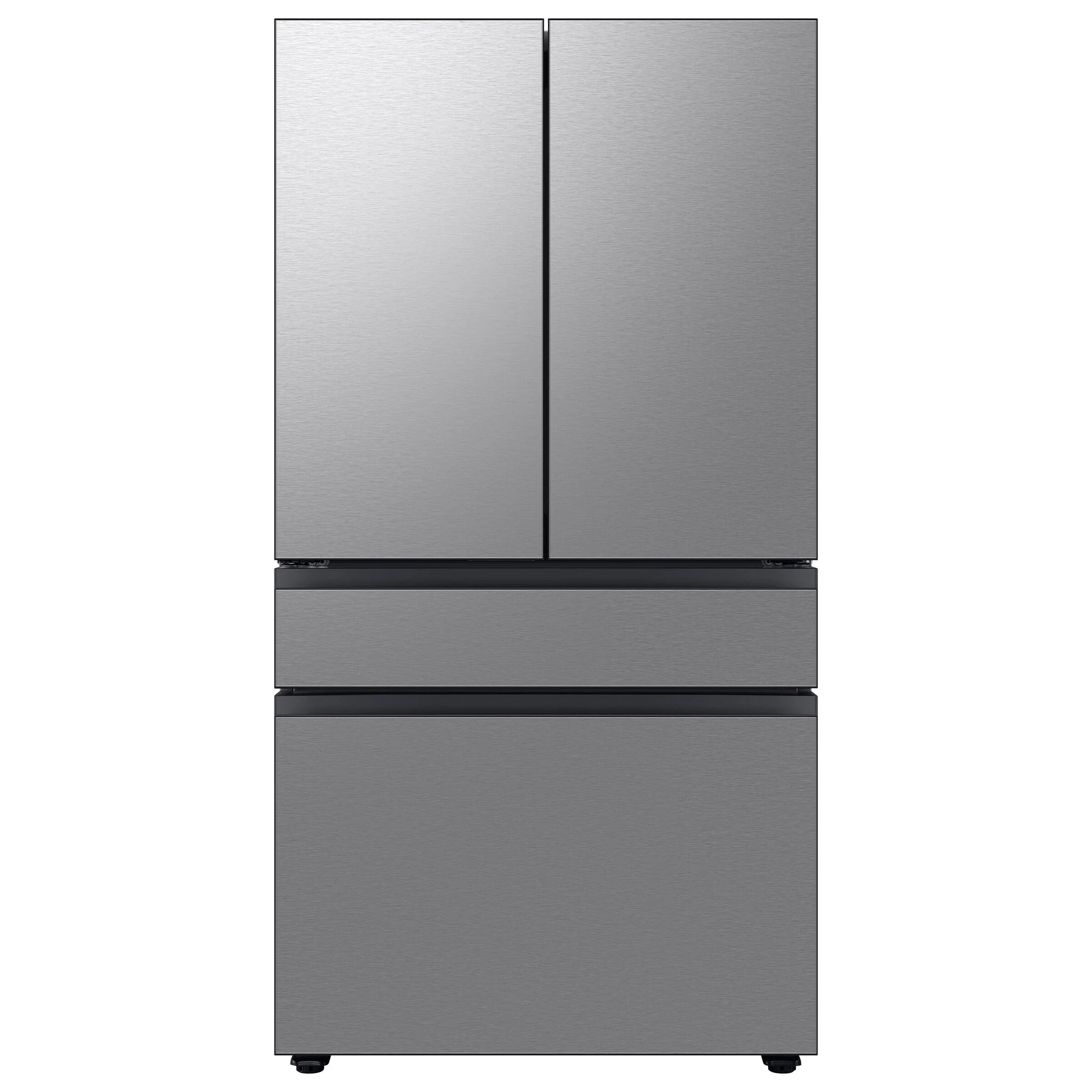 SAMSUNG BESPOKE 36 IN. 22.9 CU. FT. STAINLESS STEEL 4 DOOR FRENCH DOOR COUNTER DEPTH REFRIGERATOR WI - Inhomebuy