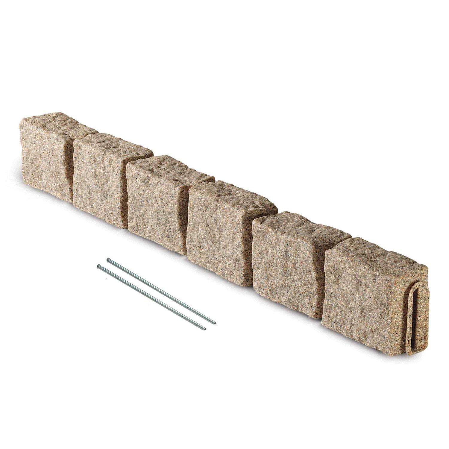Pack of 4, Beuta 6-Block Sections w/ Landscape Spikes - Inhomebuy