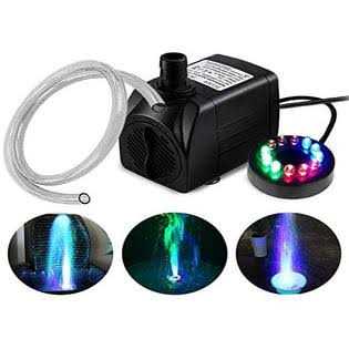 Pulaco 10W 160gph Submersible Pump with 3.3 ft Tubing for Aquariums - Inhomebuy