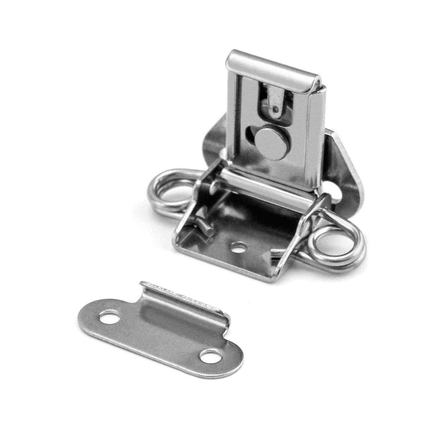 Qwork Heavy Duty Stainless Steel Latch for Flight Cases and Equipment Boxes - Inhomebuy