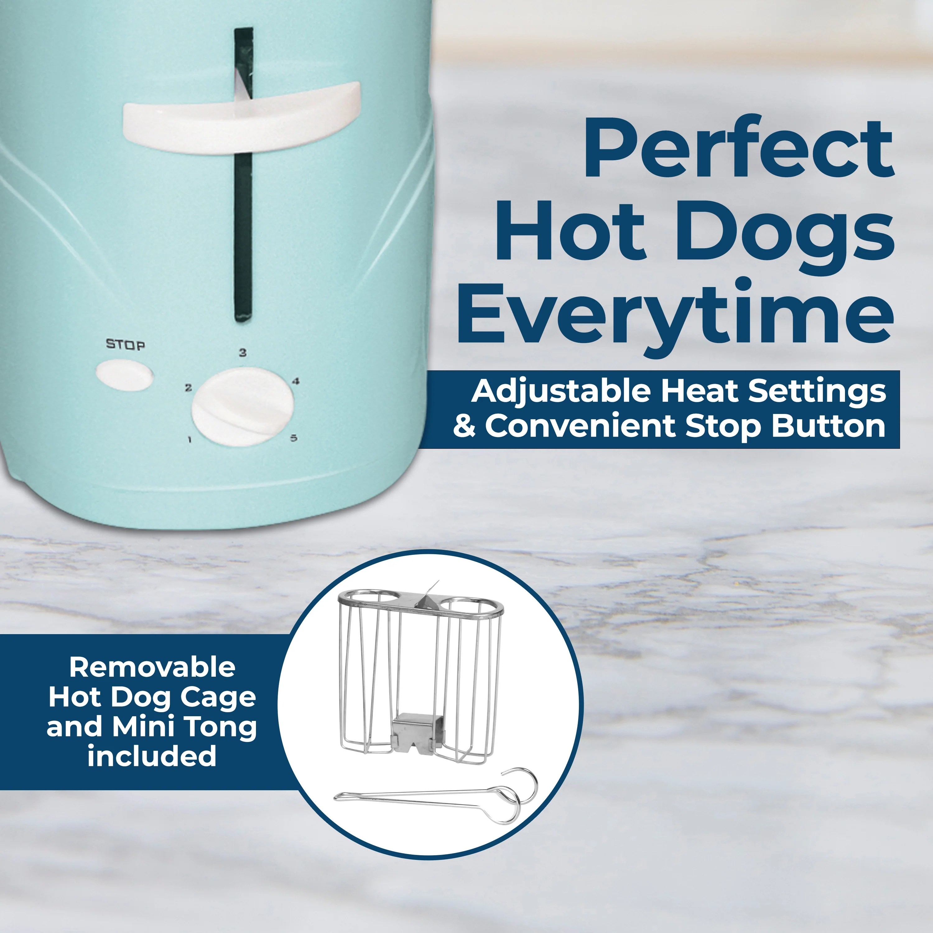 Retro Pop-Up Hot Dog Toaster - Inhomebuy