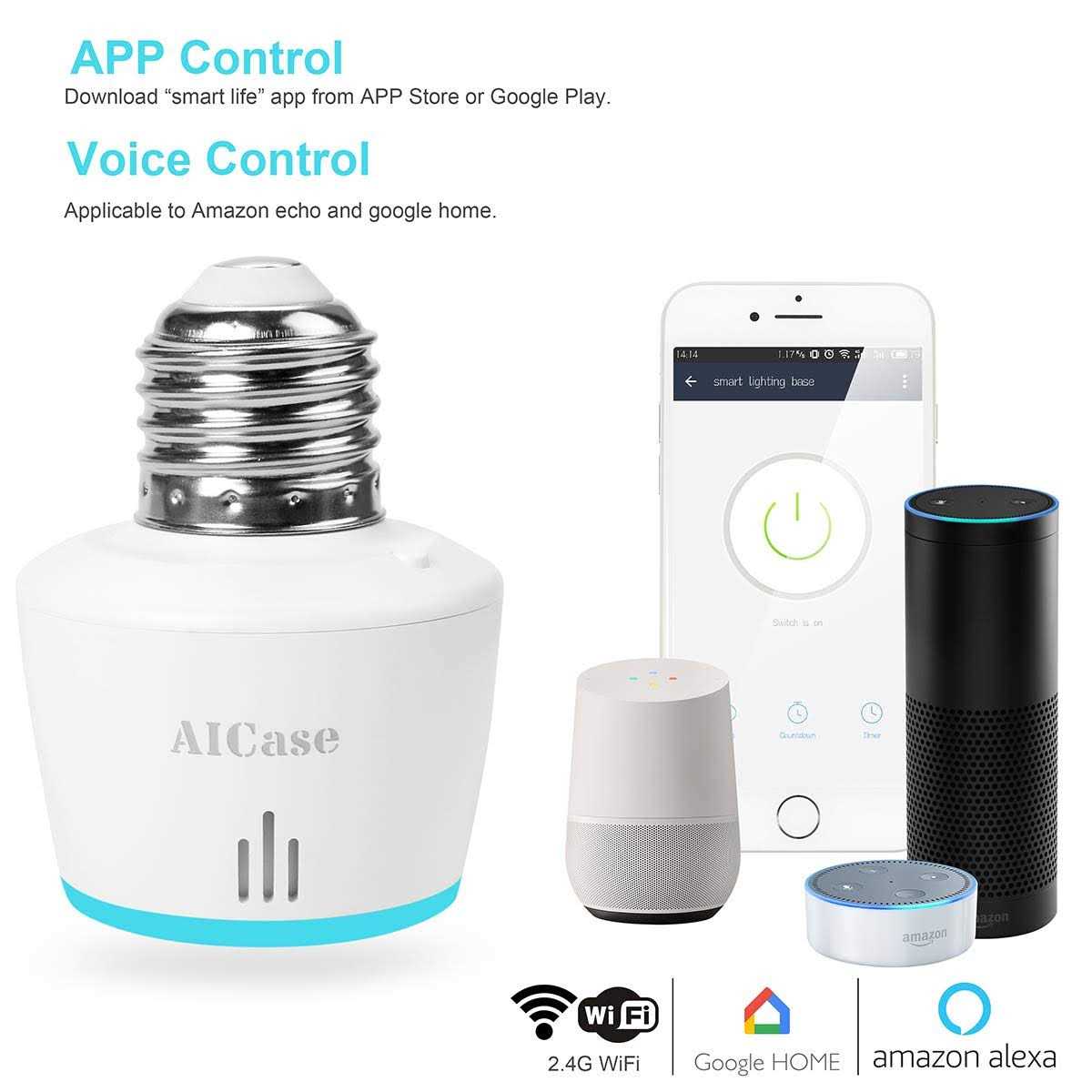 Smart Wi-Fi Gateway G2 Hub for Keyless Entry Remote Control & Manage Bluetooth Deadbolt Door Lock with TTLock App - Inhomebuy