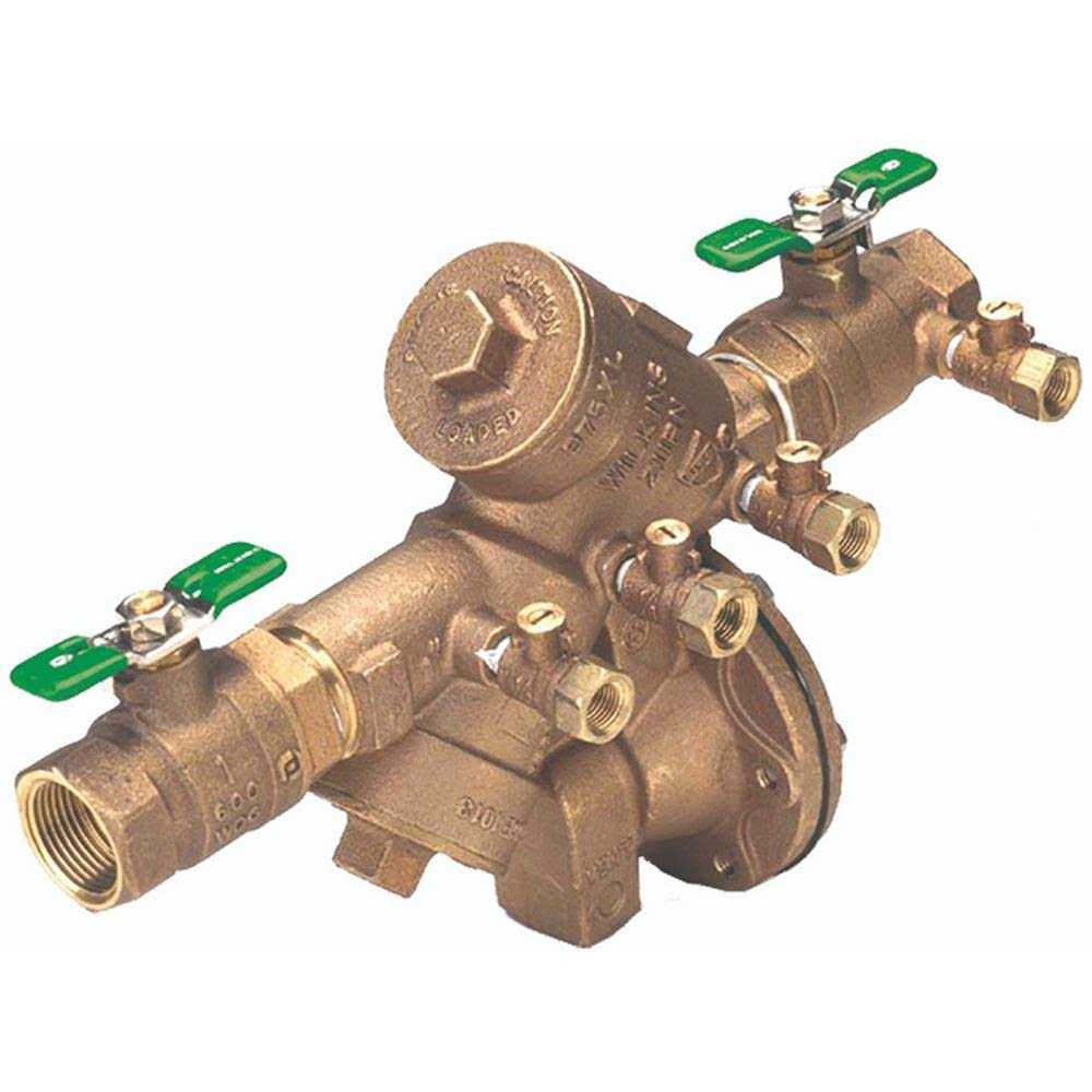 Zurn Wilkins 34-975XL Reduced Pressure Zone Backflow Preventer - Inhomebuy