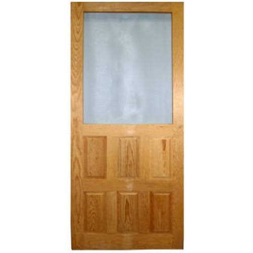 WOOD PRODUCTS MANUFACTURERS Raised Panel Wood Screen Door Wood - Inhomebuy