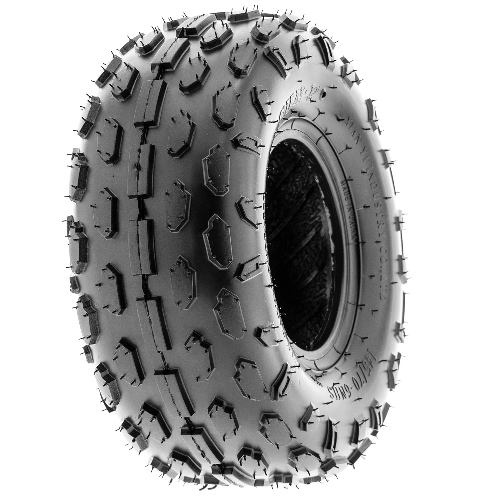 SunF All Trail ATV UTV Tires 145/70x6 145/70-6(14x6-6) 6 PR A015 (Pair of 2) - Inhomebuy