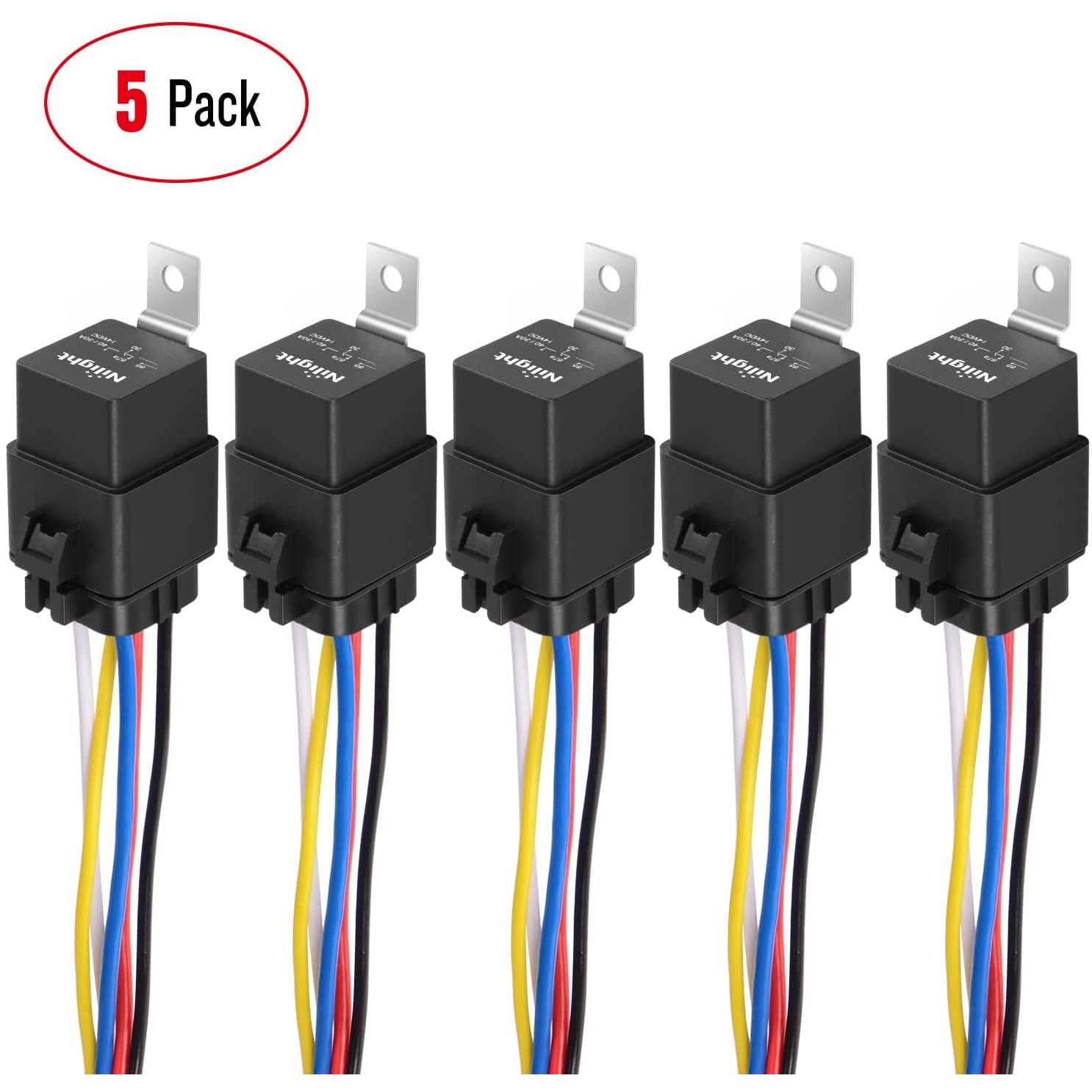 Nilight 2Pin Way 16AWG Waterproof Wire 1.5mm Series Terminal Connector-10 Pack - Inhomebuy
