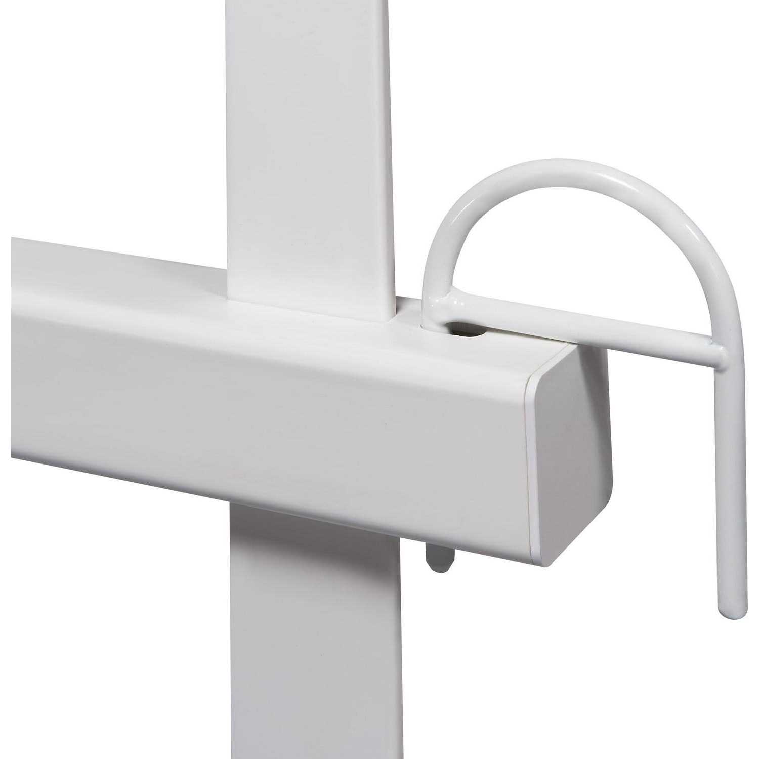 Zippity Outdoor Products ZP19018 Manchester No-Dig Vinyl Fence White - Inhomebuy