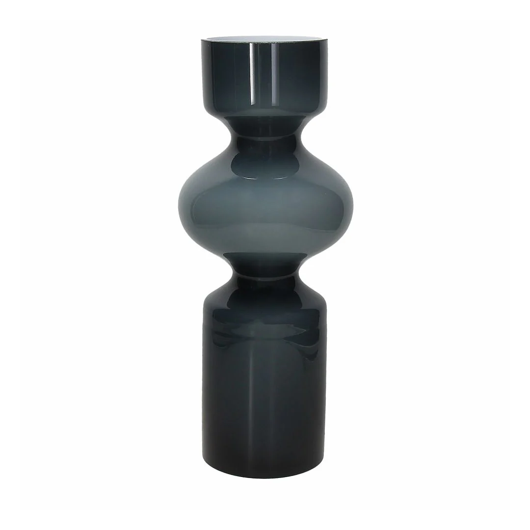 Tubulare Vase H 35 Glass Grey Design Wetube - Inhomebuy