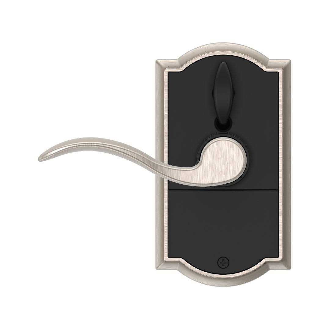 Schlage Camelot Touch Lock with Accent Lever - Inhomebuy
