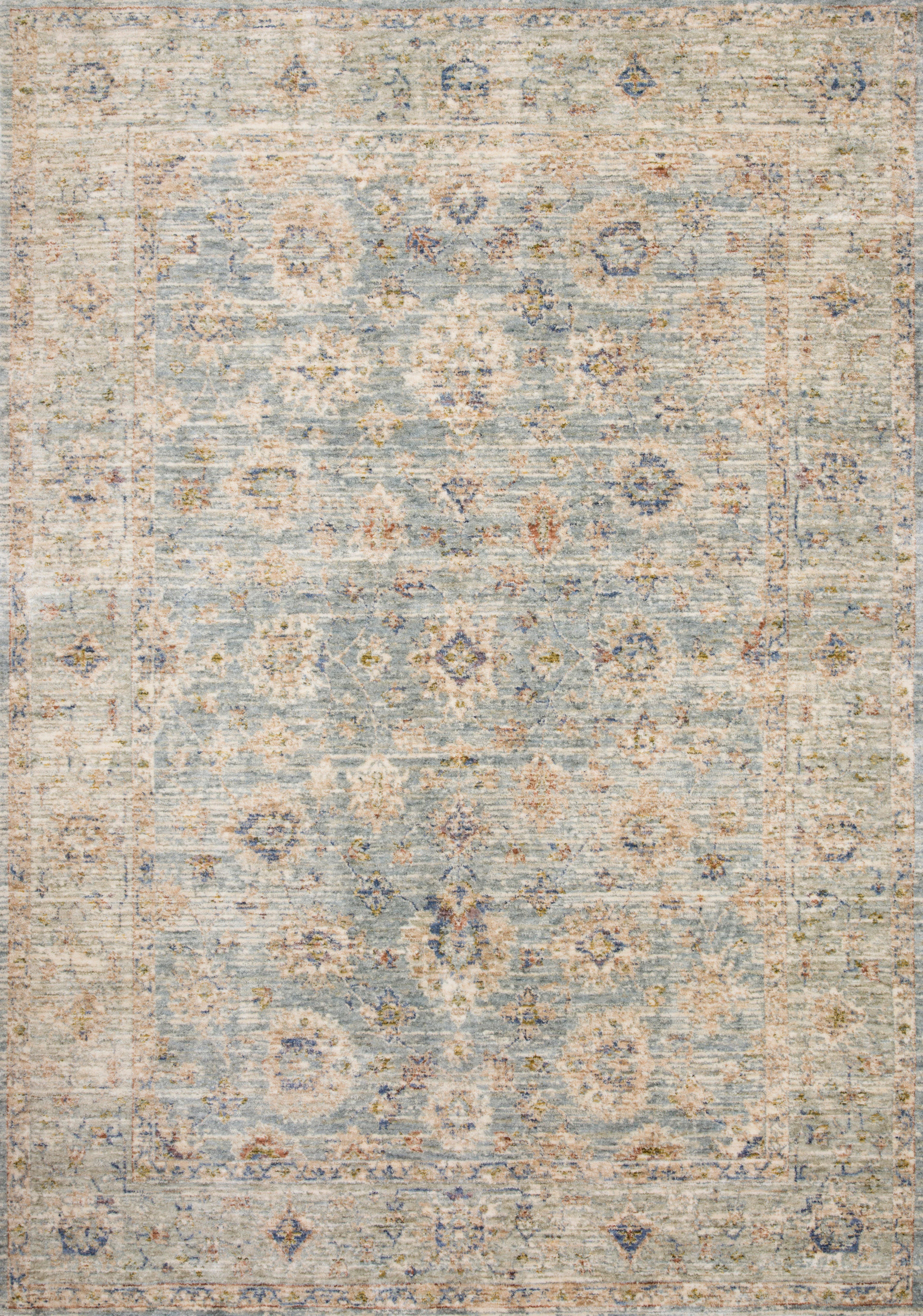 Loloi Rugs Revere Collection Rug in Light Blue, Multi - 7'10