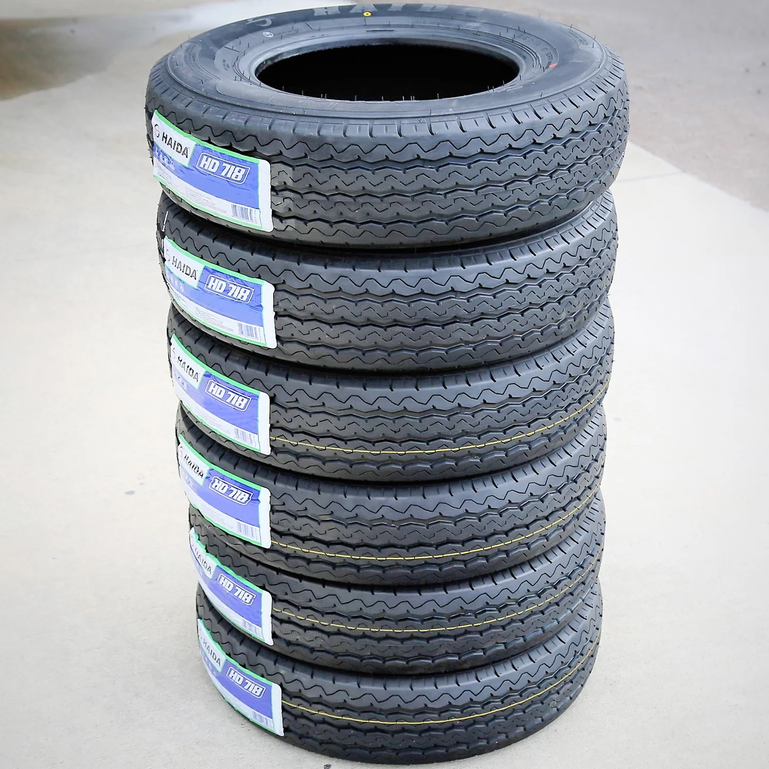 Haida Strong HD718 185R14C Load D 8 Ply Commercial Tire - Inhomebuy