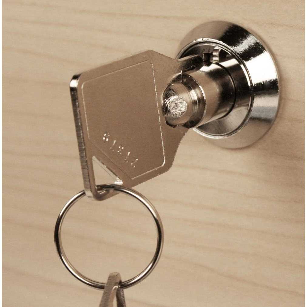 FJM security FJM-2607-ka high security computer lock with chrome finish - Inhomebuy