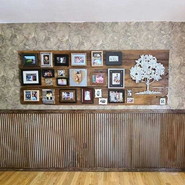 Dakota Tin 24W x 36H Colorado Corrugated Metal Wainscoting Panel - Inhomebuy