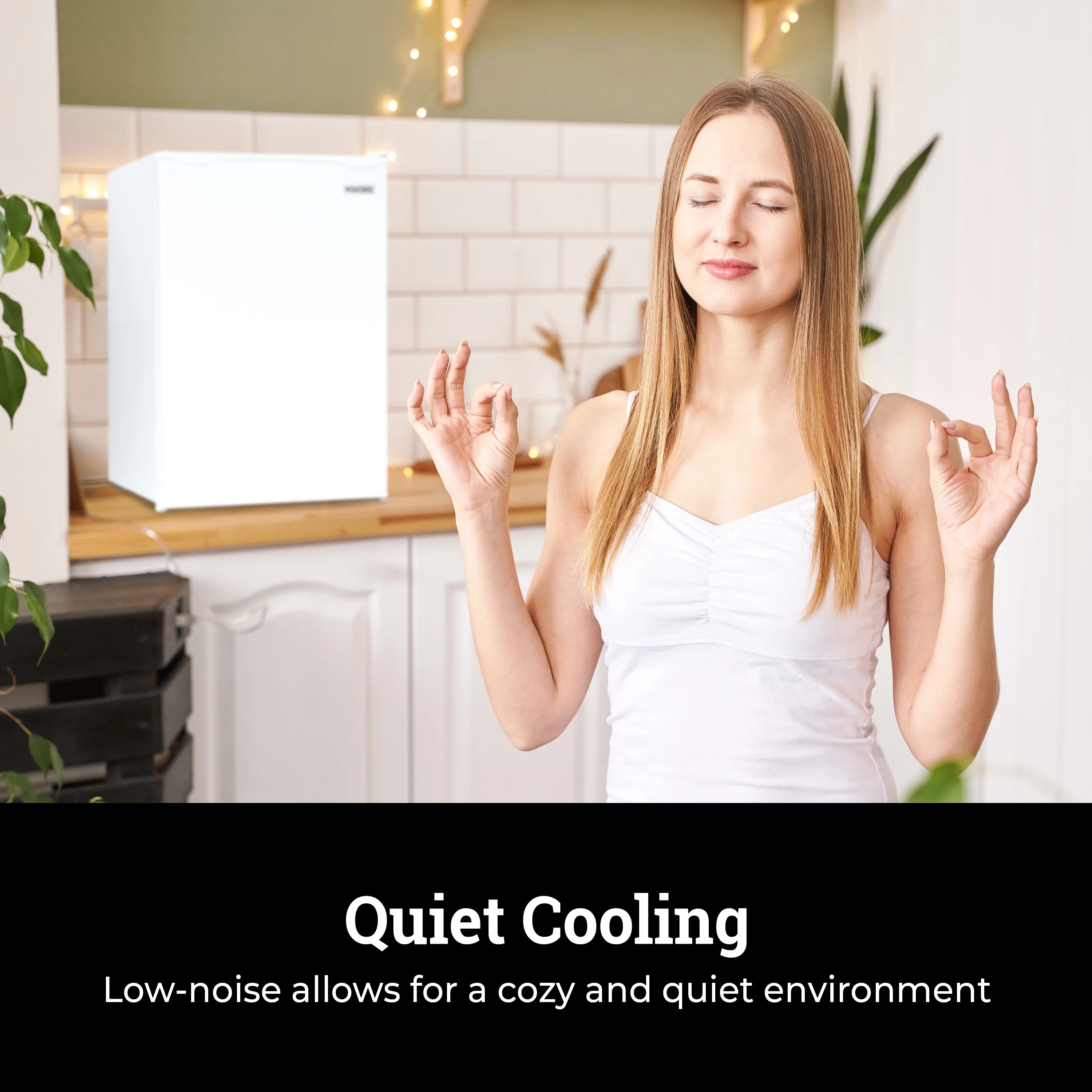 Igloo 2.6 Cu. Ft. Refrigerator w/ Freezer, White - Inhomebuy