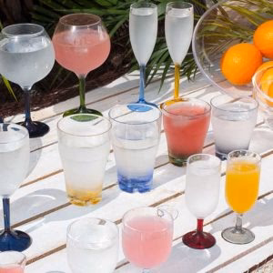 Party - Wine Cup - Colors - Set 6 pcs - Inhomebuy