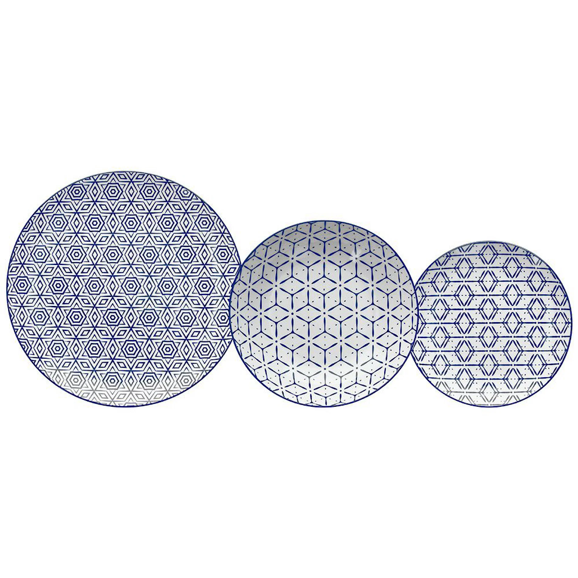 Tableware Metropolis Down Town Dinner Set 18pcs - Inhomebuy