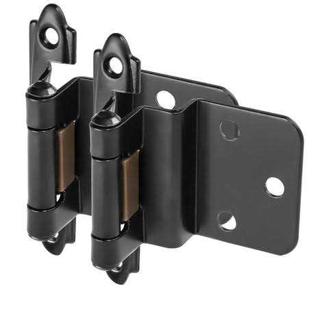 Cosmas 15628-orb Oil Rubbed Bronze Cabinet Hinges 3/8 Inset - Inhomebuy